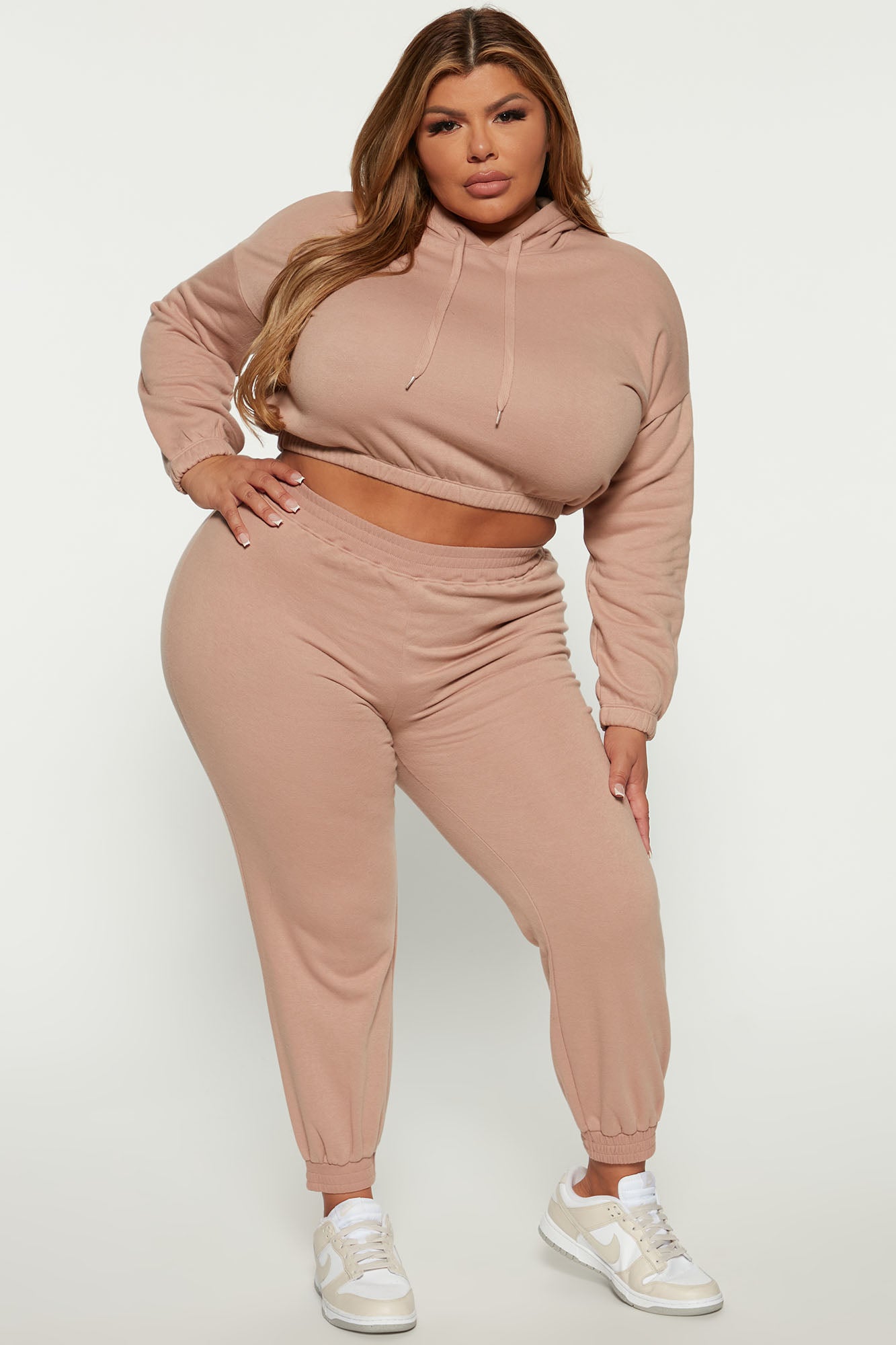 Get Ready Jogger Set - Taupe - Image 5