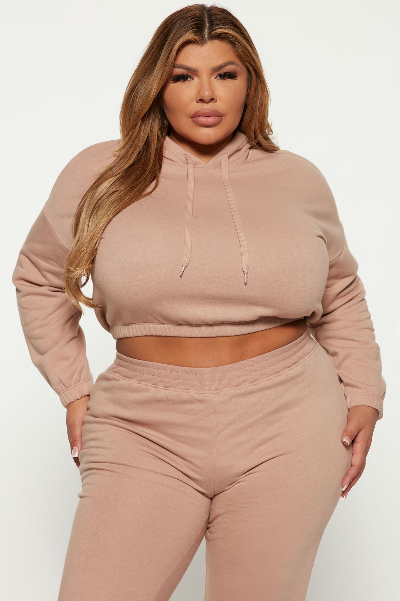 Get Ready Jogger Set - Taupe - Image 6