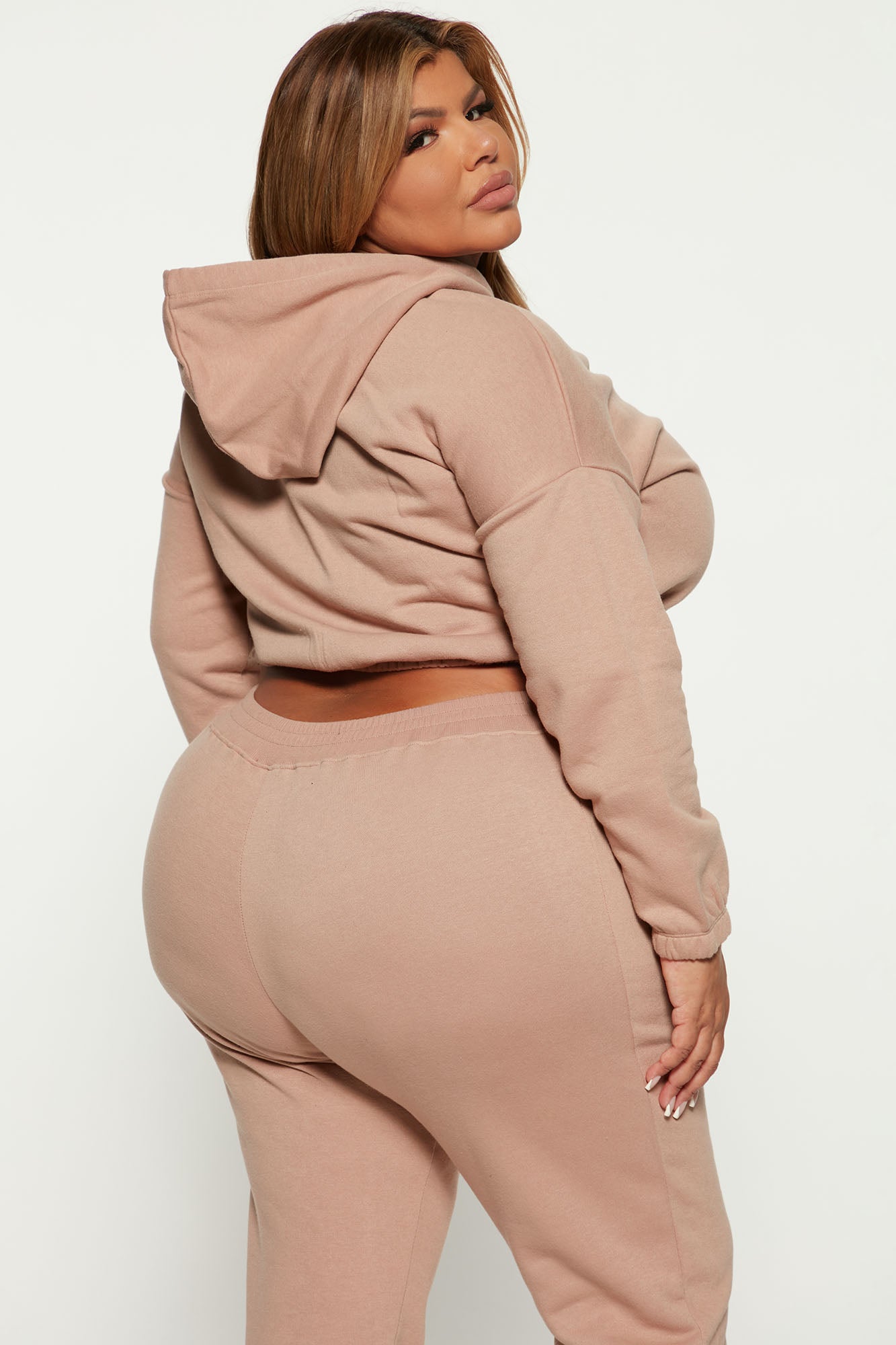 Get Ready Jogger Set - Taupe - Image 8