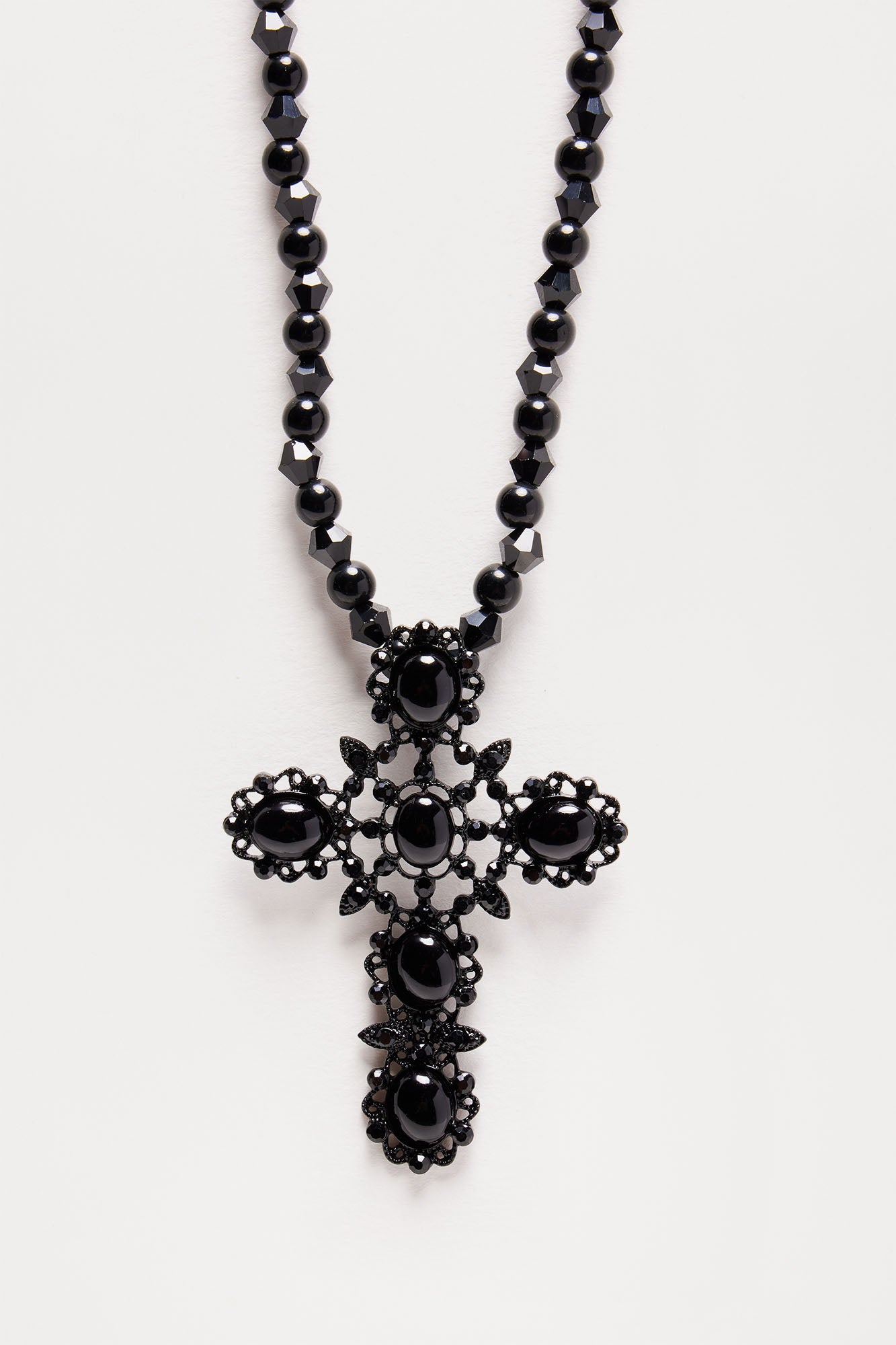 In Full Faith Necklace - Black - Image 3