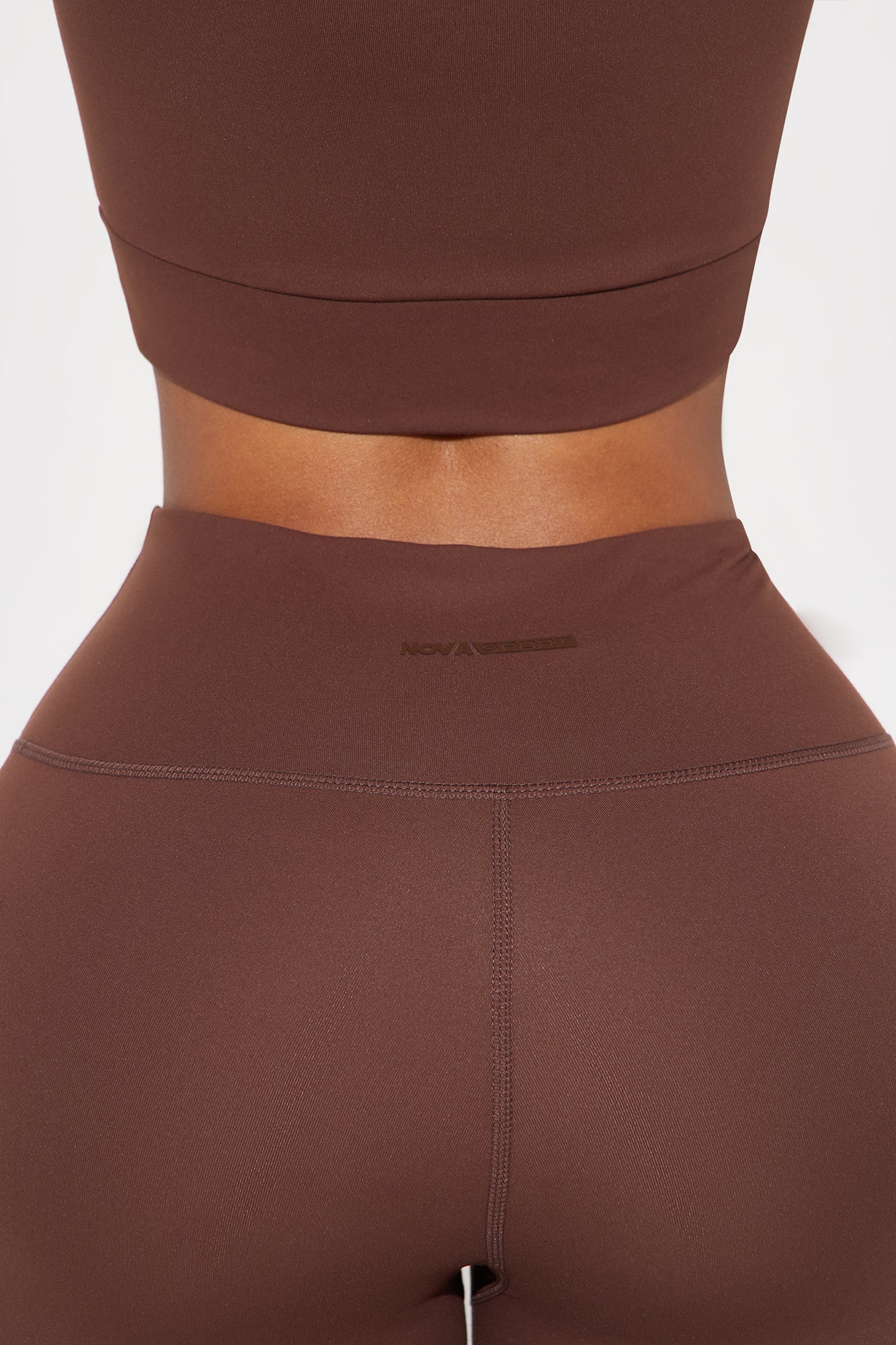 Cara Super Soft Active Stirrup Legging - Chocolate - Image 4