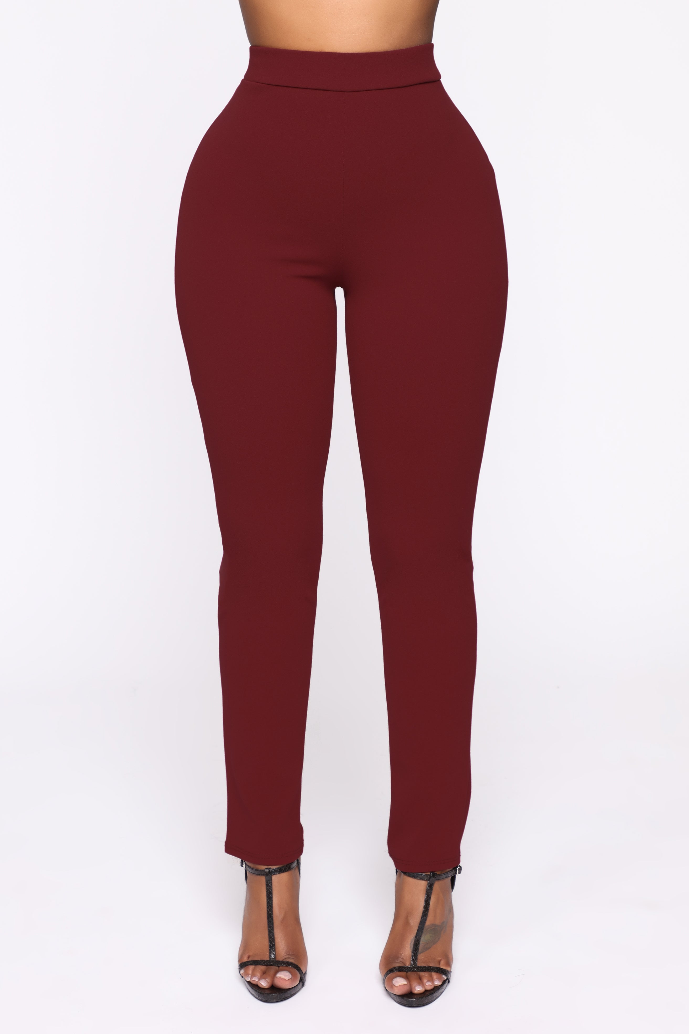 Payin' It Forward Blazer Set - Burgundy - Image 6
