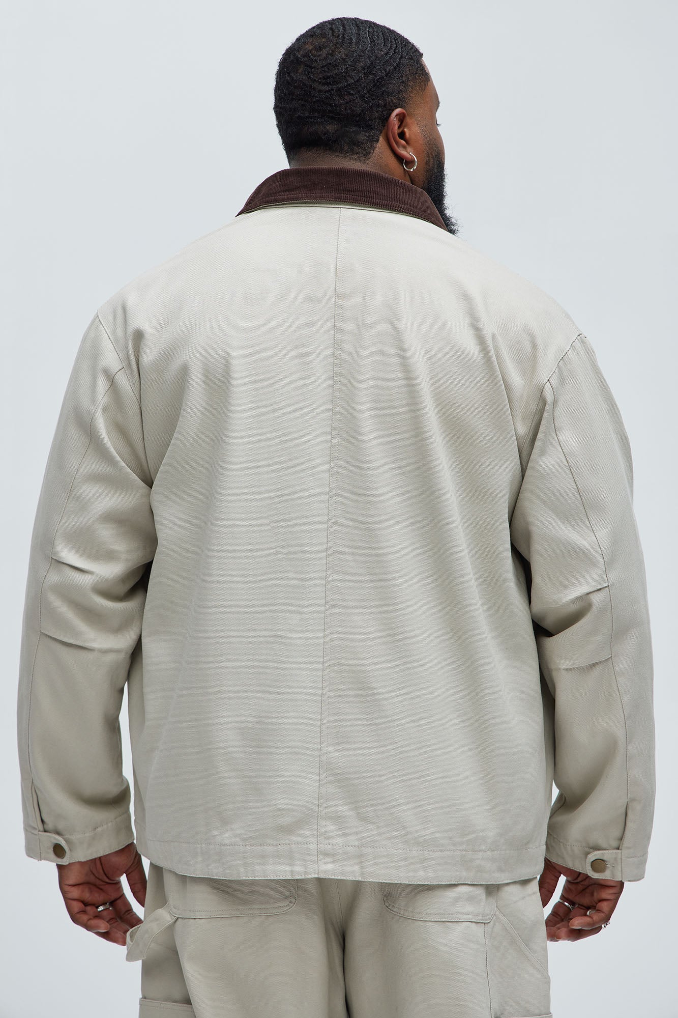 Alexander Utility Canvas Chore Jacket - Off White - Image 14