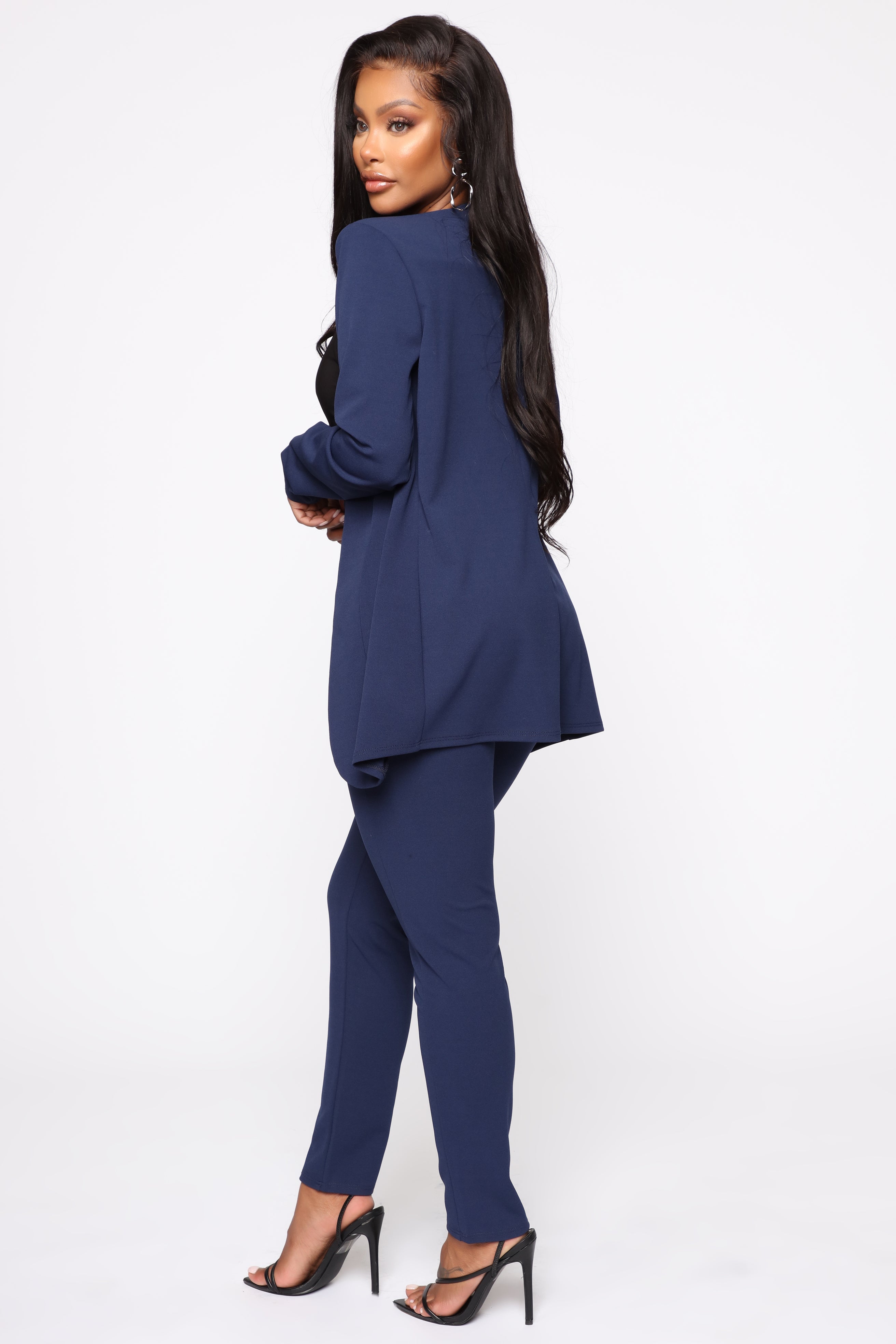 Payin' It Forward Blazer Set - Navy - Image 4