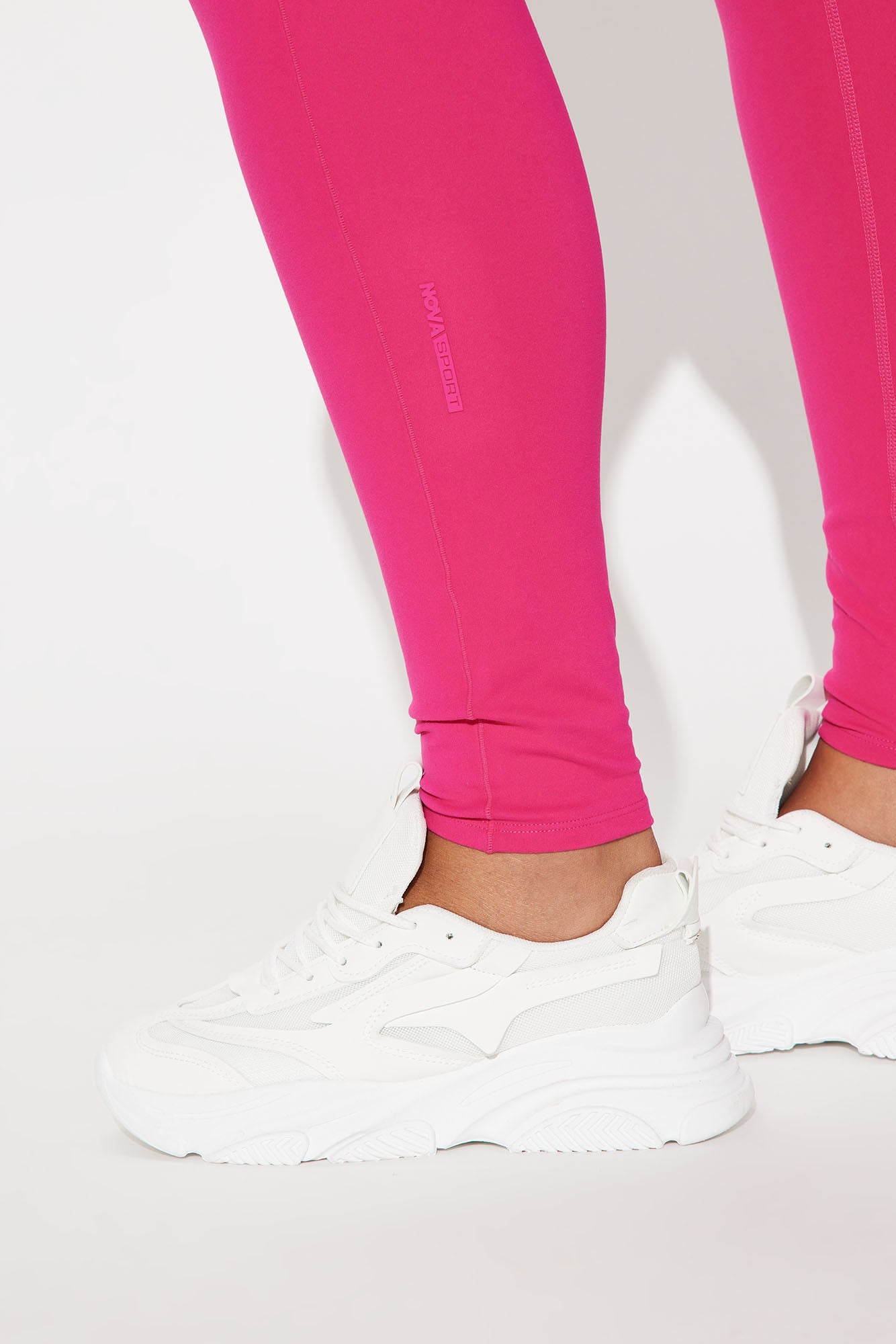 Deep Bend Super Soft Active Legging - Fuchsia - Image 7