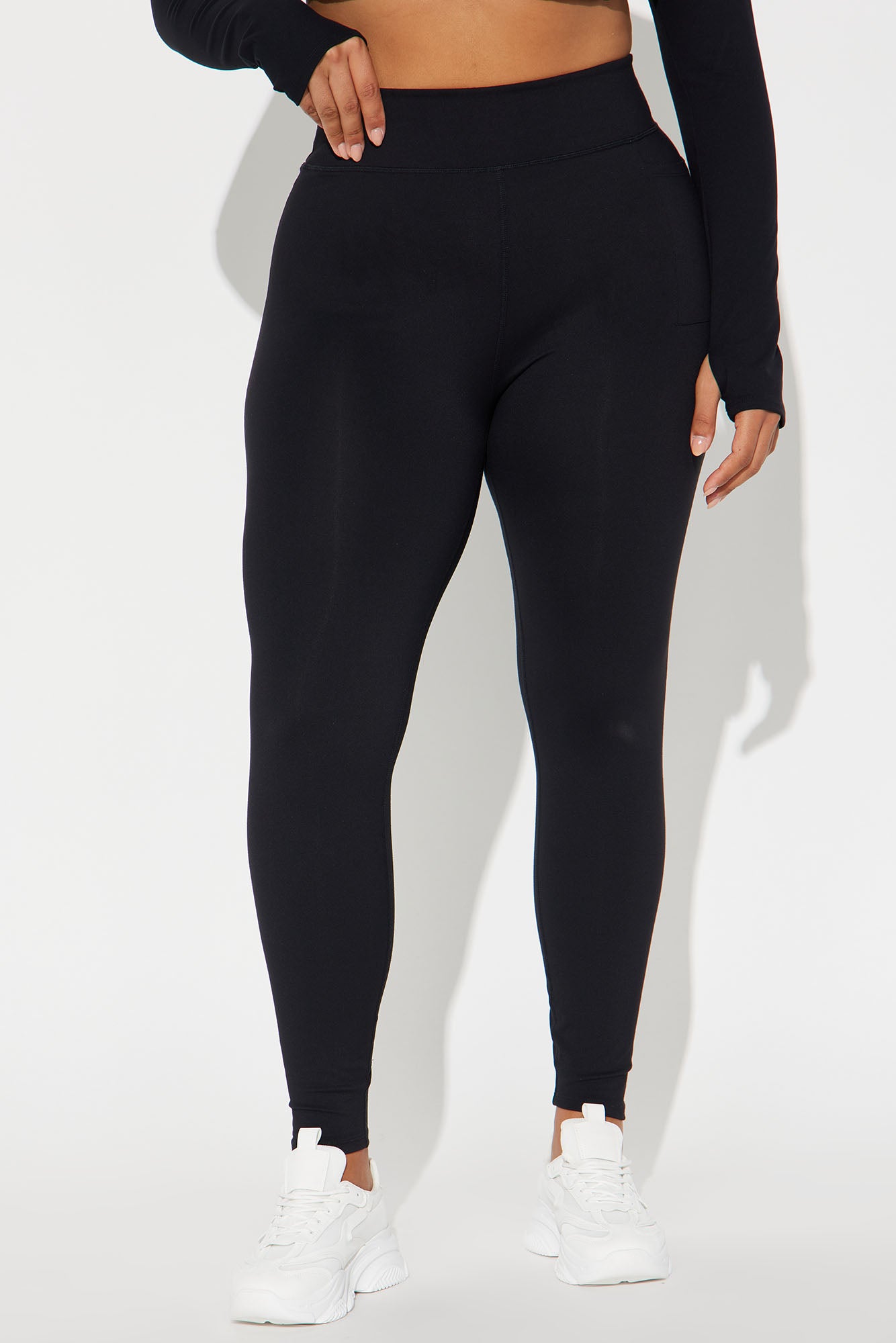 Deep Bend Super Soft Active Legging - Black - Image 6