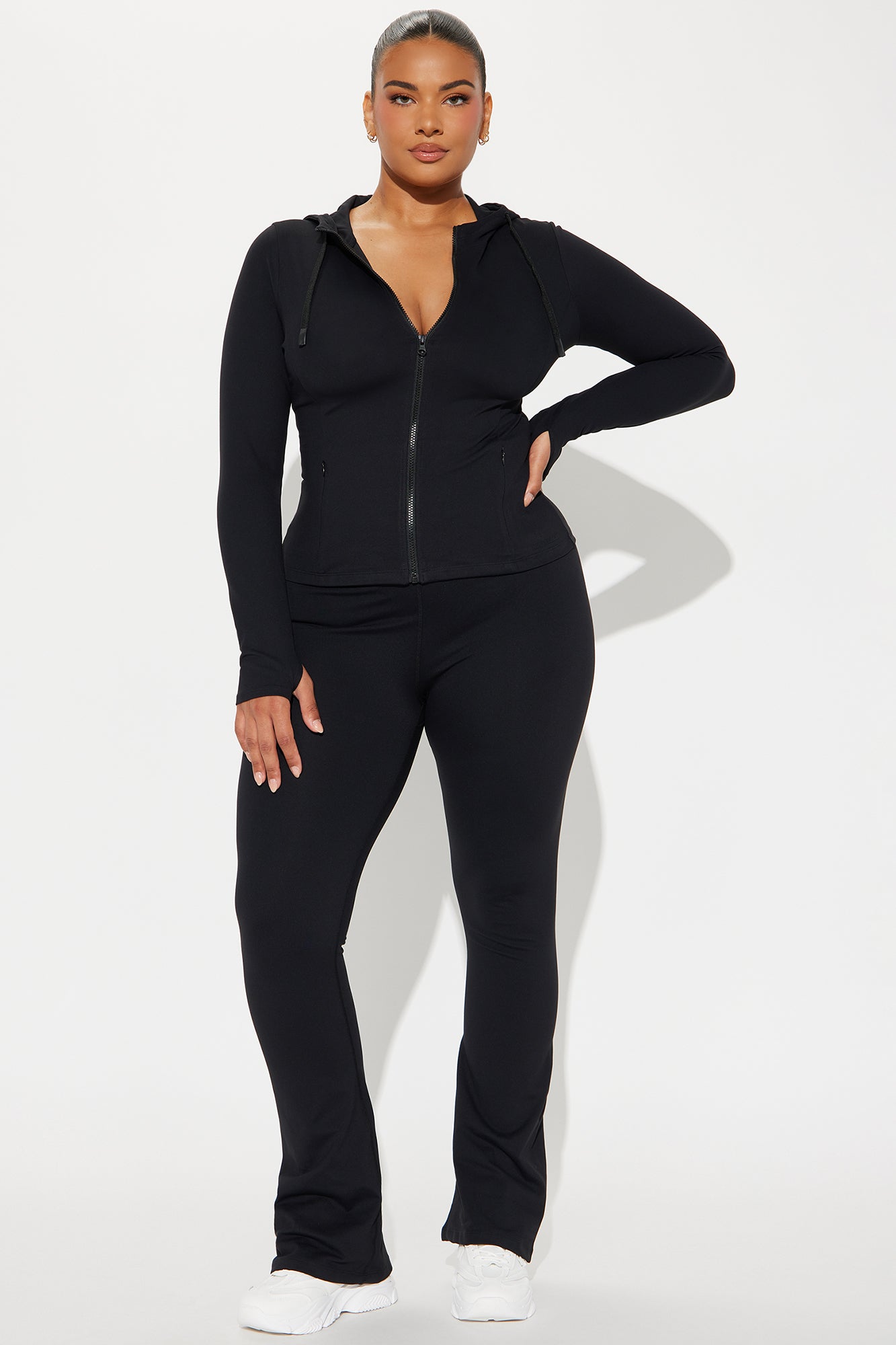 Alignment Super Soft Active Jacket - Black - Image 5