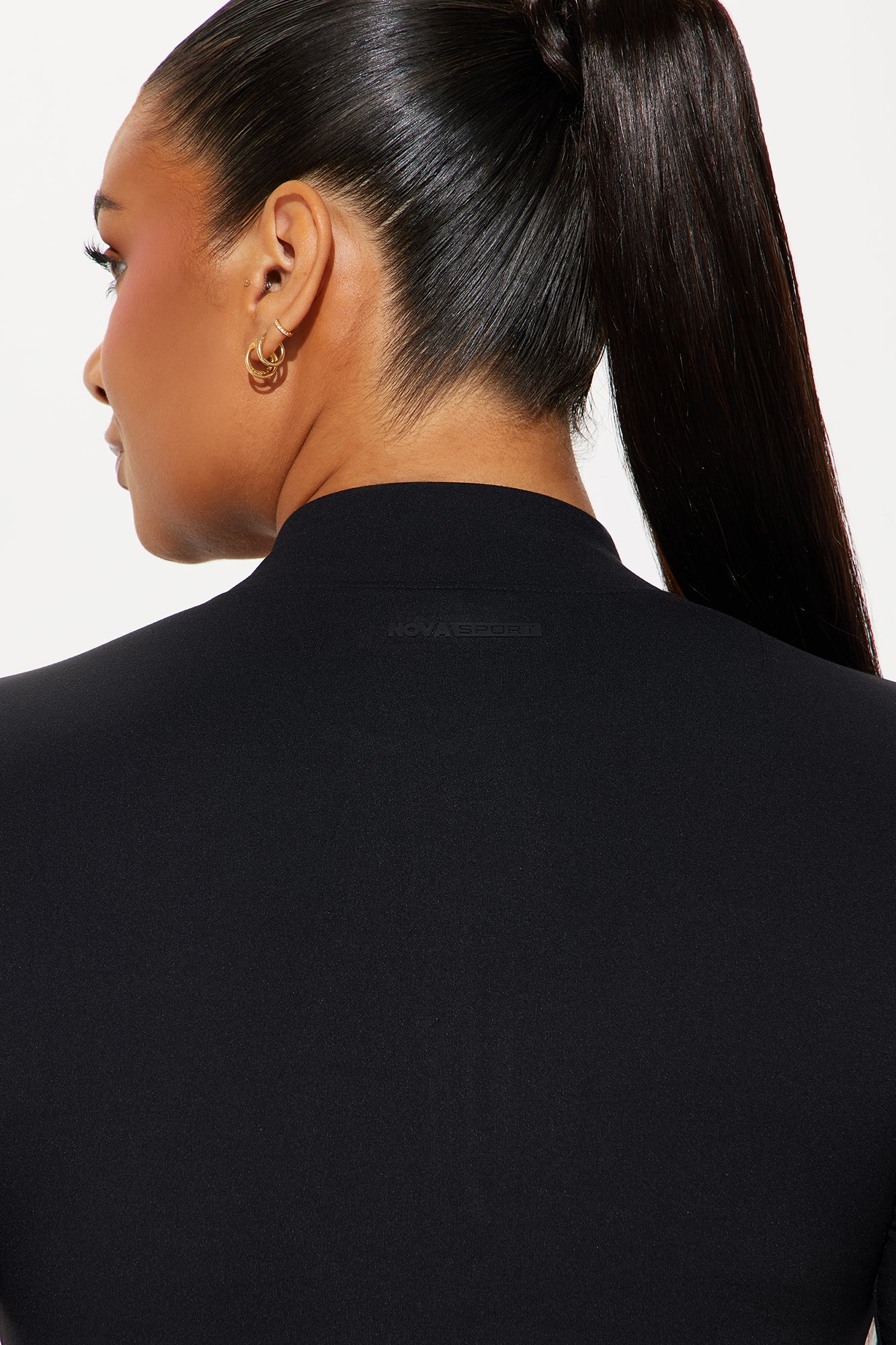 Jolie Super Soft Active Top - Black - Image 9