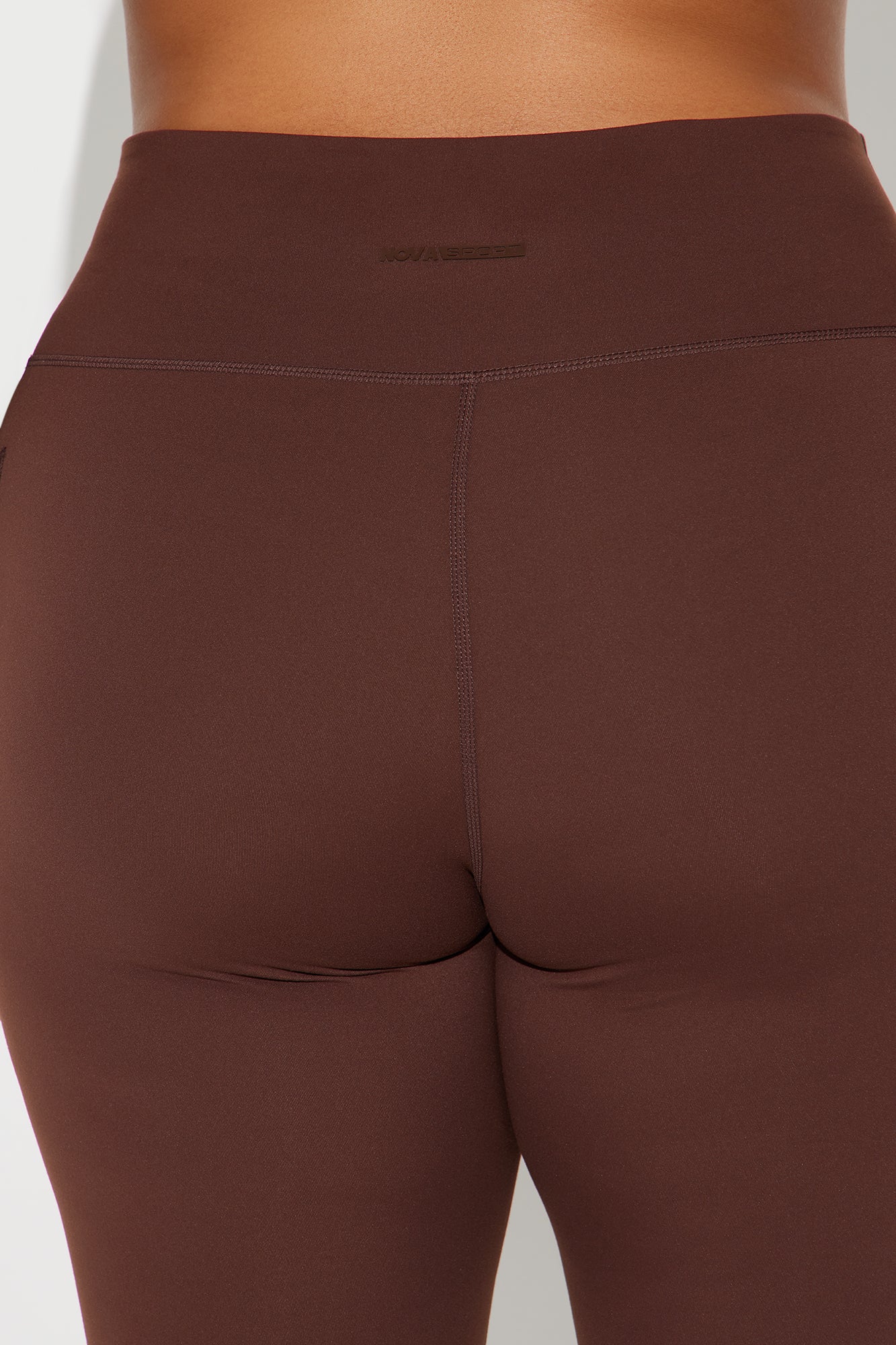 Cara Super Soft Active Stirrup Legging - Chocolate - Image 10