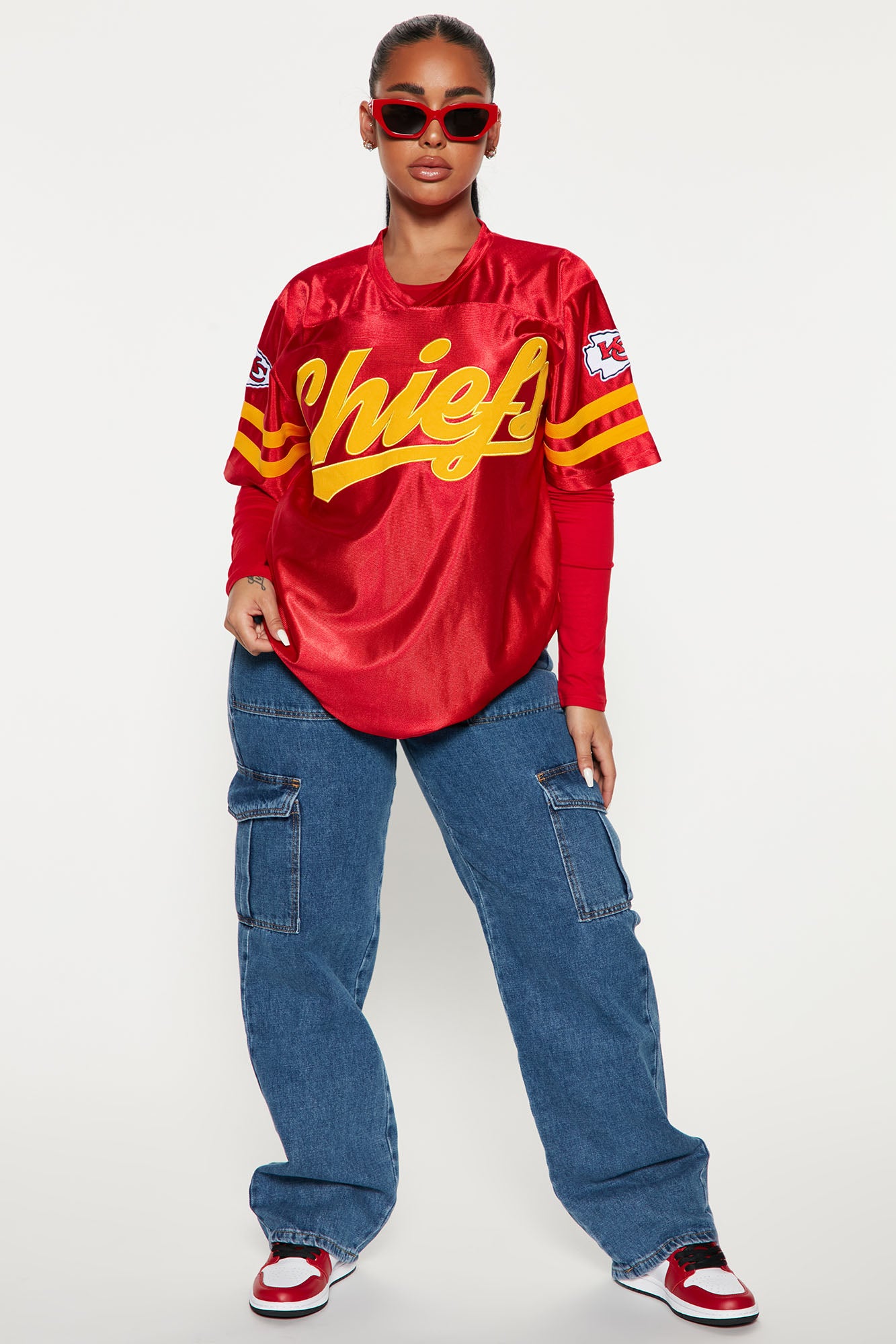 Kansas City Chiefs Mesh Top - Red - Image 4