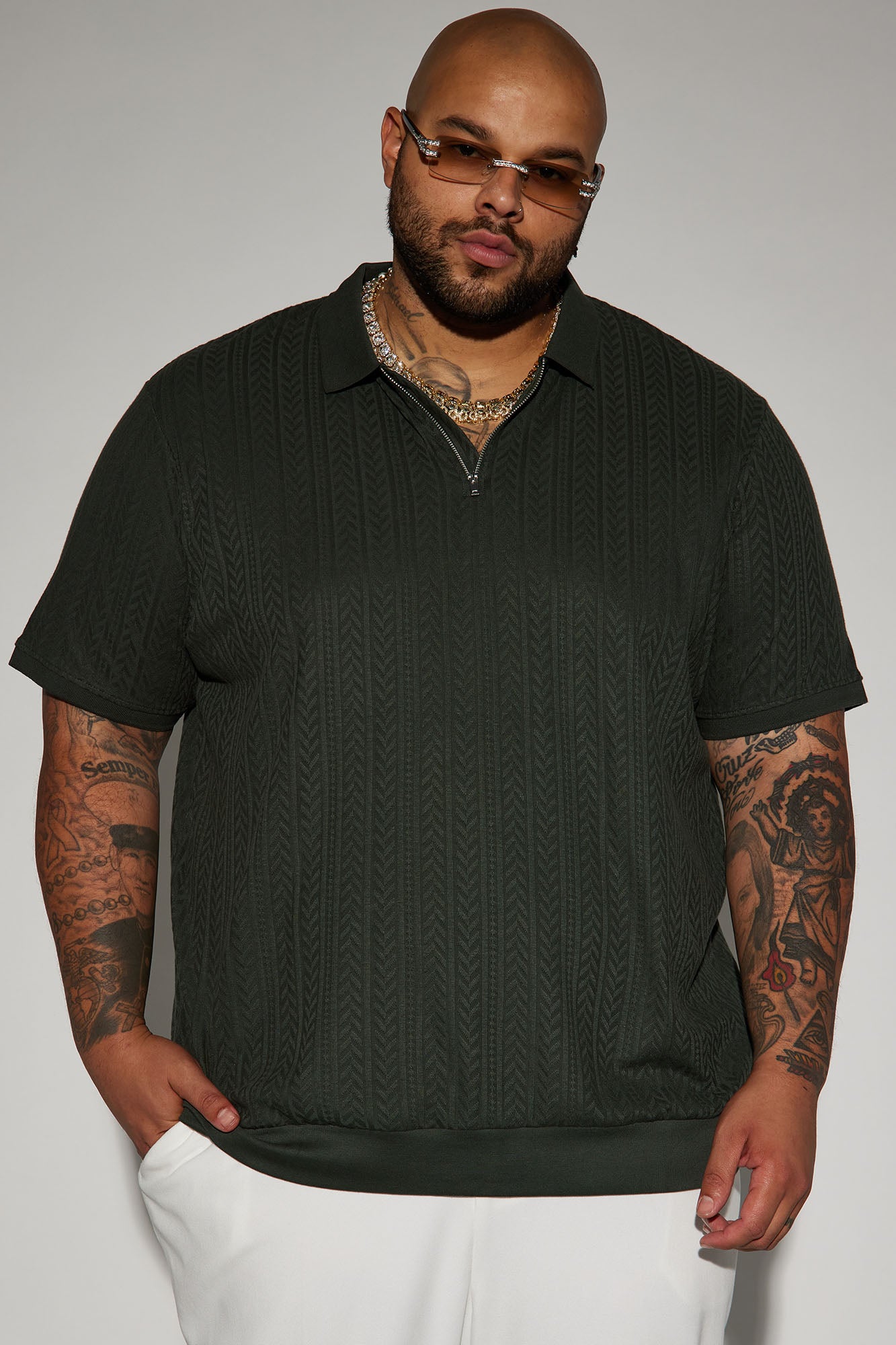 Fairway Short Sleeve Polo - Green - Image 4