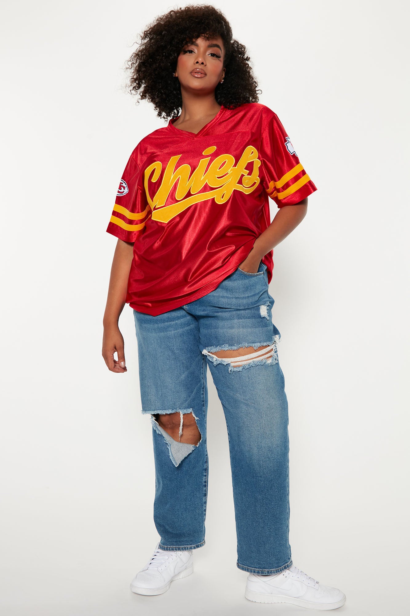 Kansas City Chiefs Mesh Top - Red - Image 9