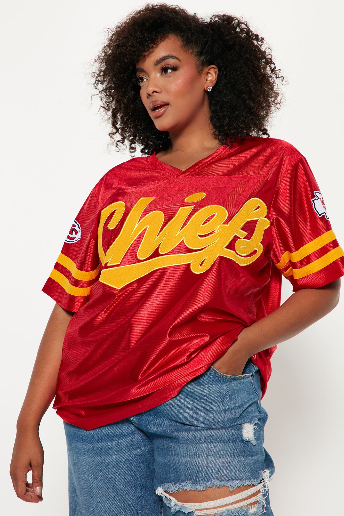 Kansas City Chiefs Mesh Top - Red - Image 8