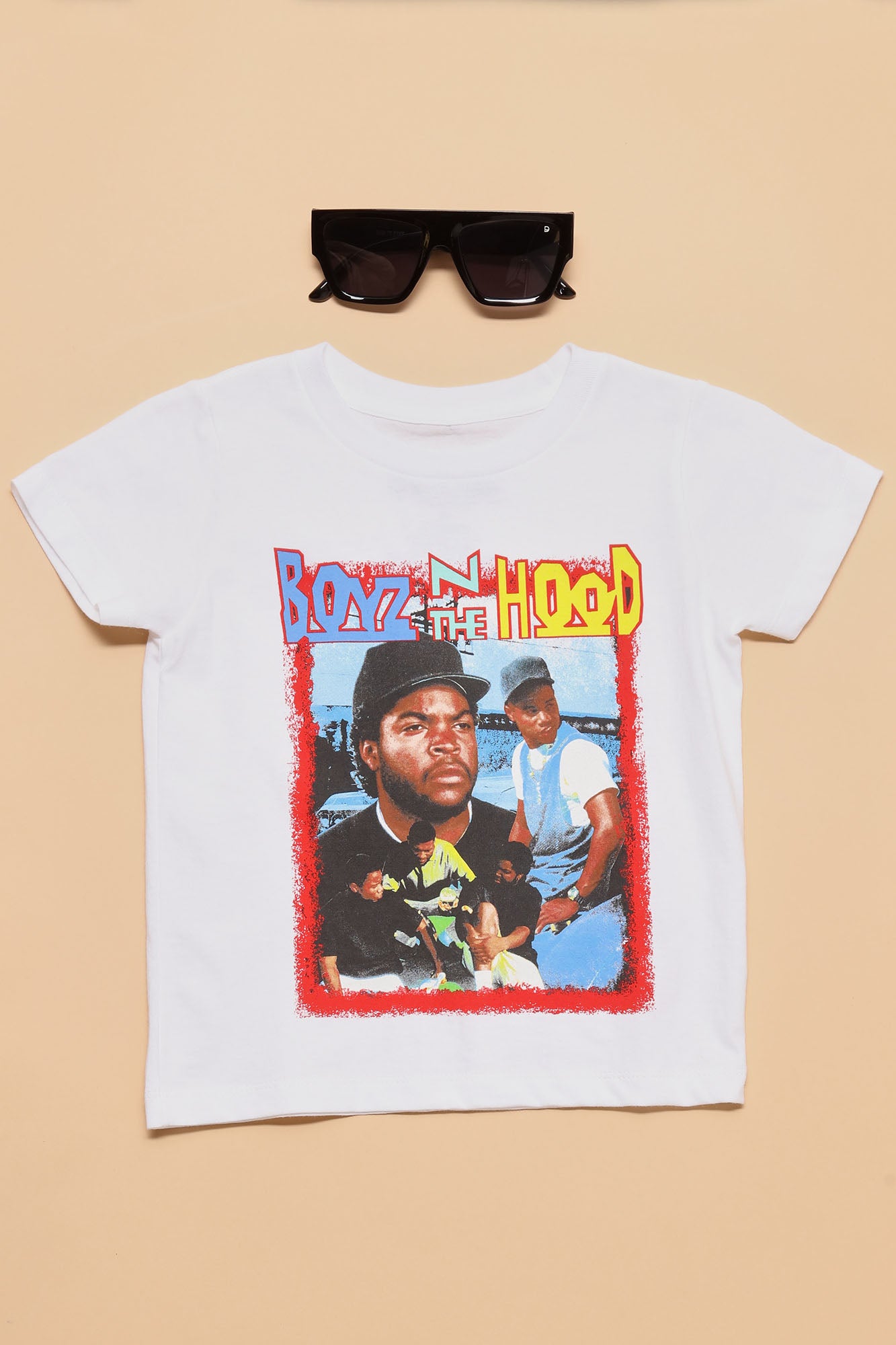 Mini Boyz N The Hood South Central Tee - White/combo - Image 7