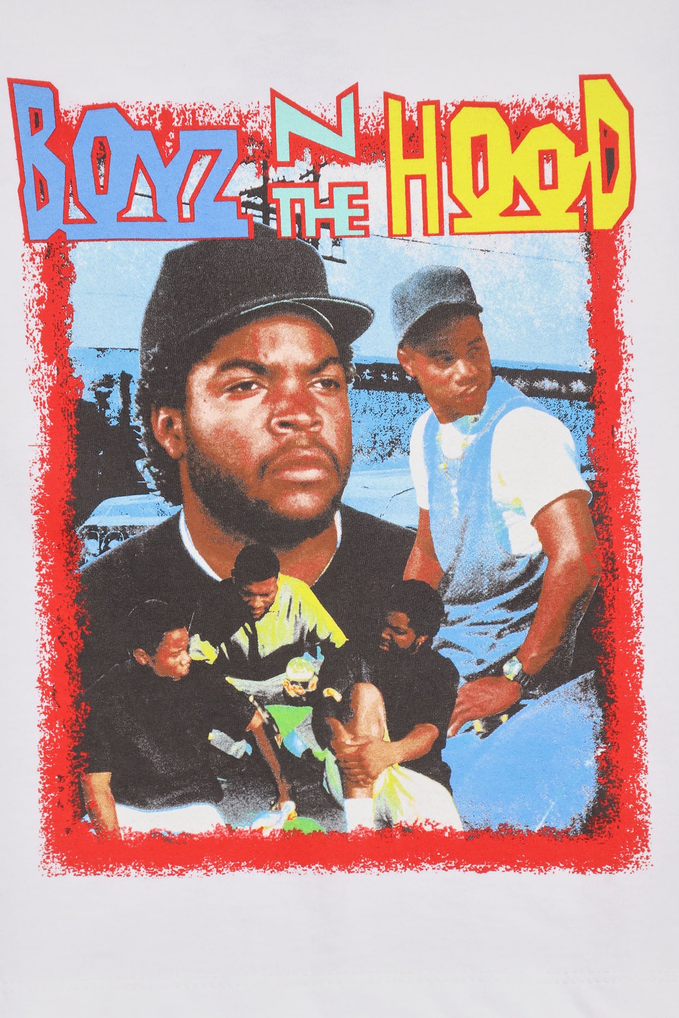 Mini Boyz N The Hood South Central Tee - White/combo - Image 8