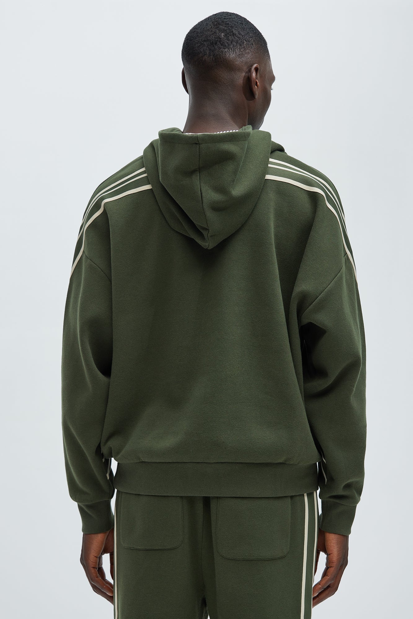 Tyson Catch Up Oversized Hoodie - Green - Image 4