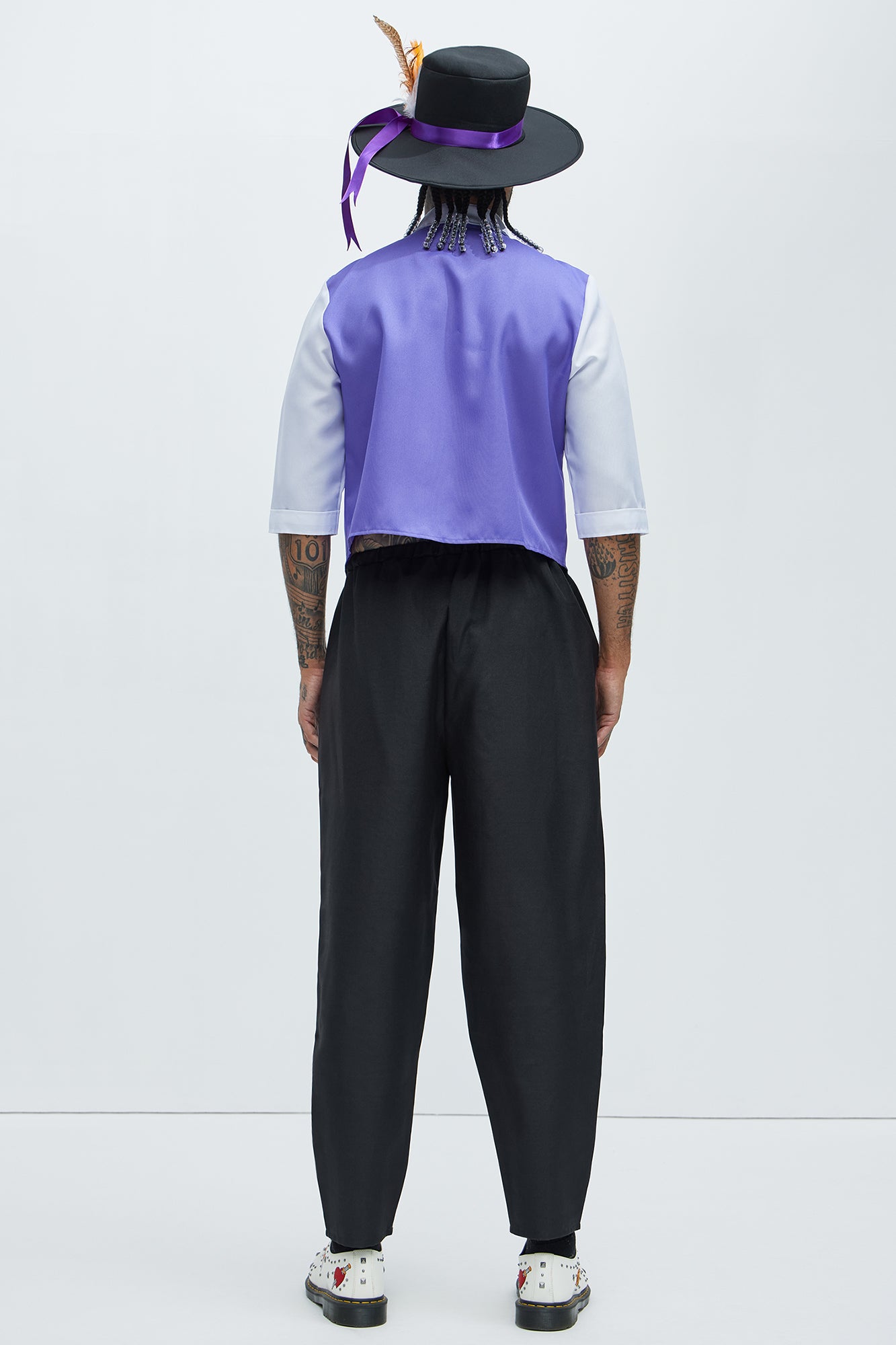 Voodoo Priest Costume - Purple/combo - Image 3