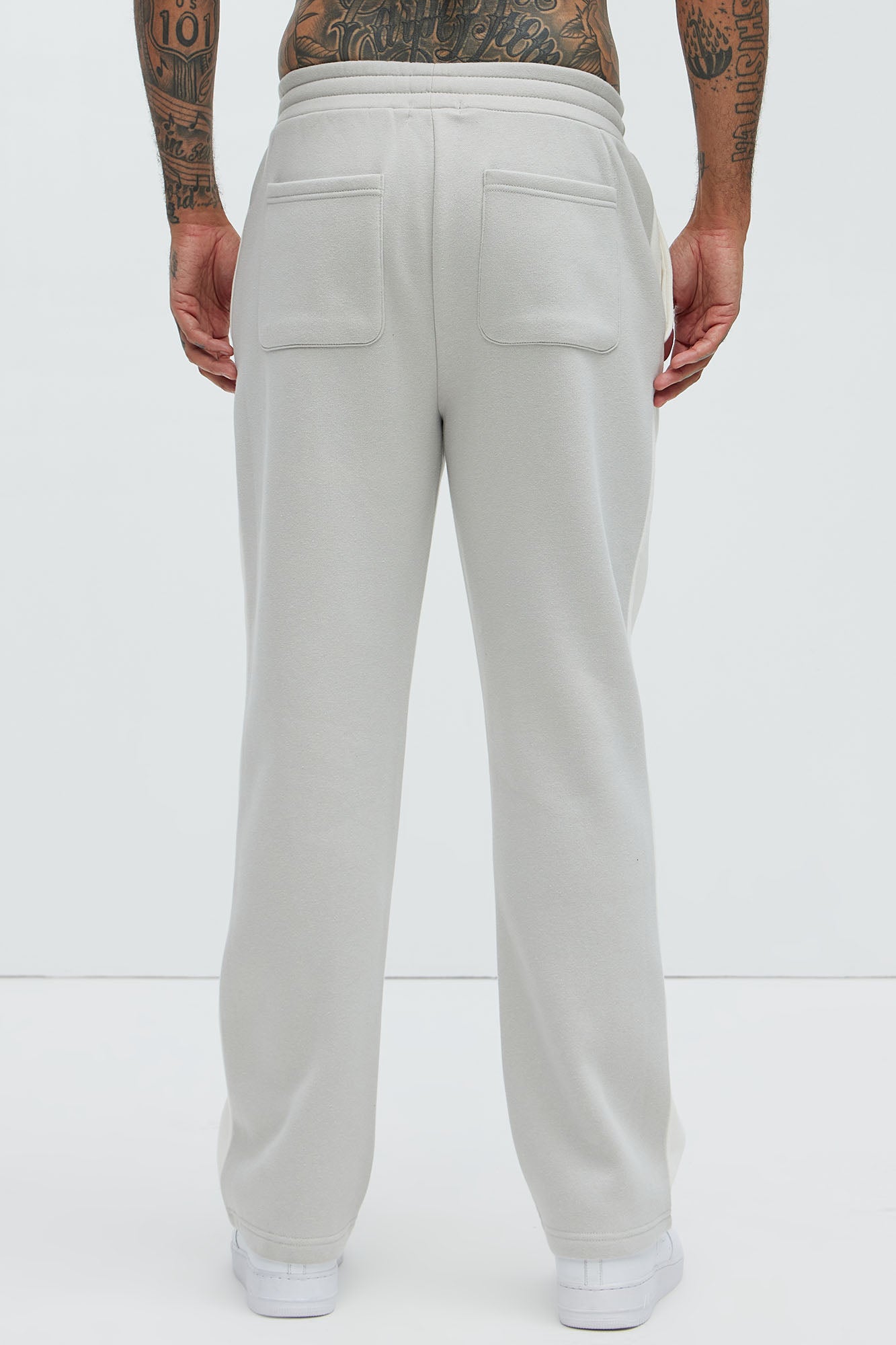 Desmond Straight Sweatpants - Grey/combo - Image 5