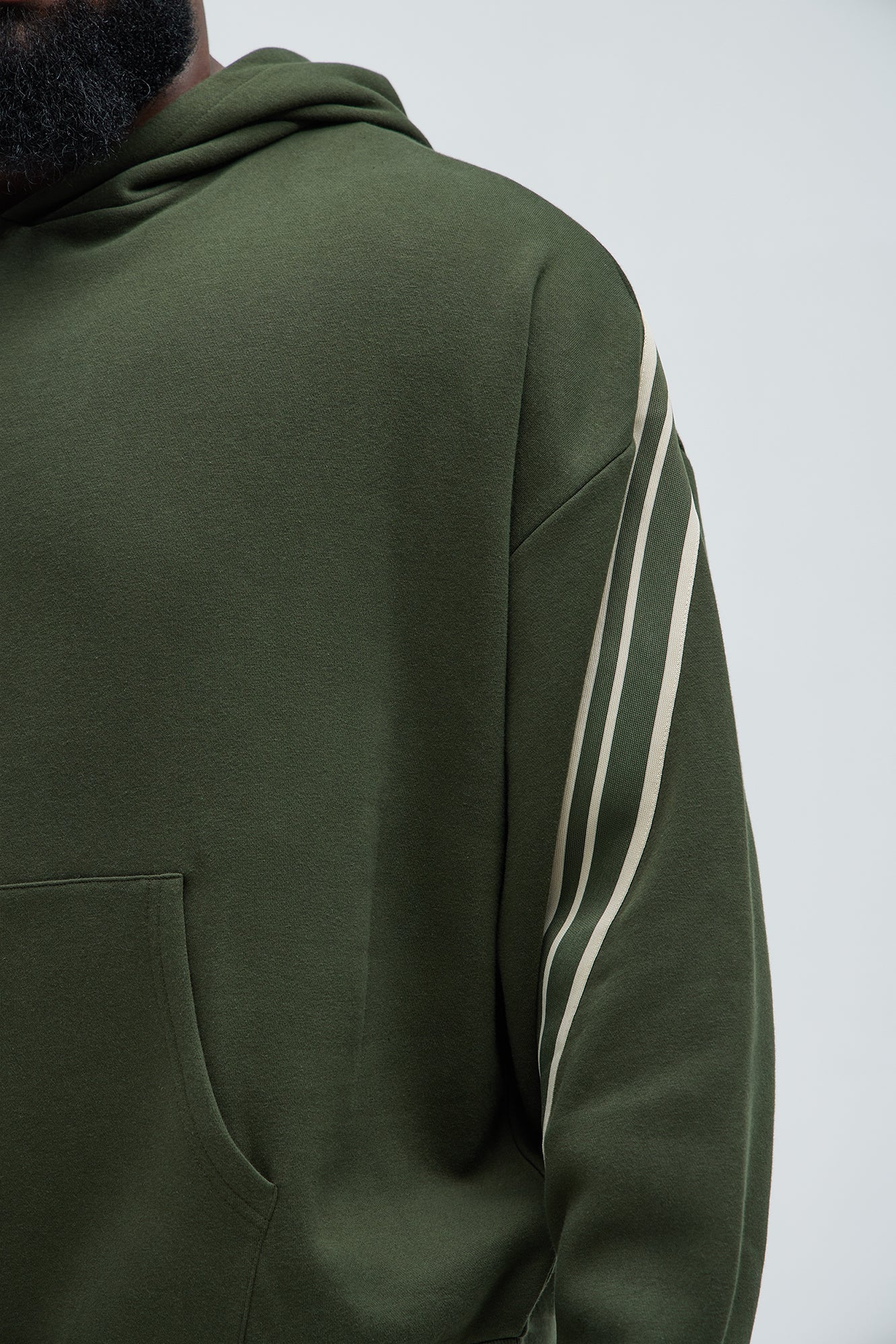 Tyson Catch Up Oversized Hoodie - Green - Image 7