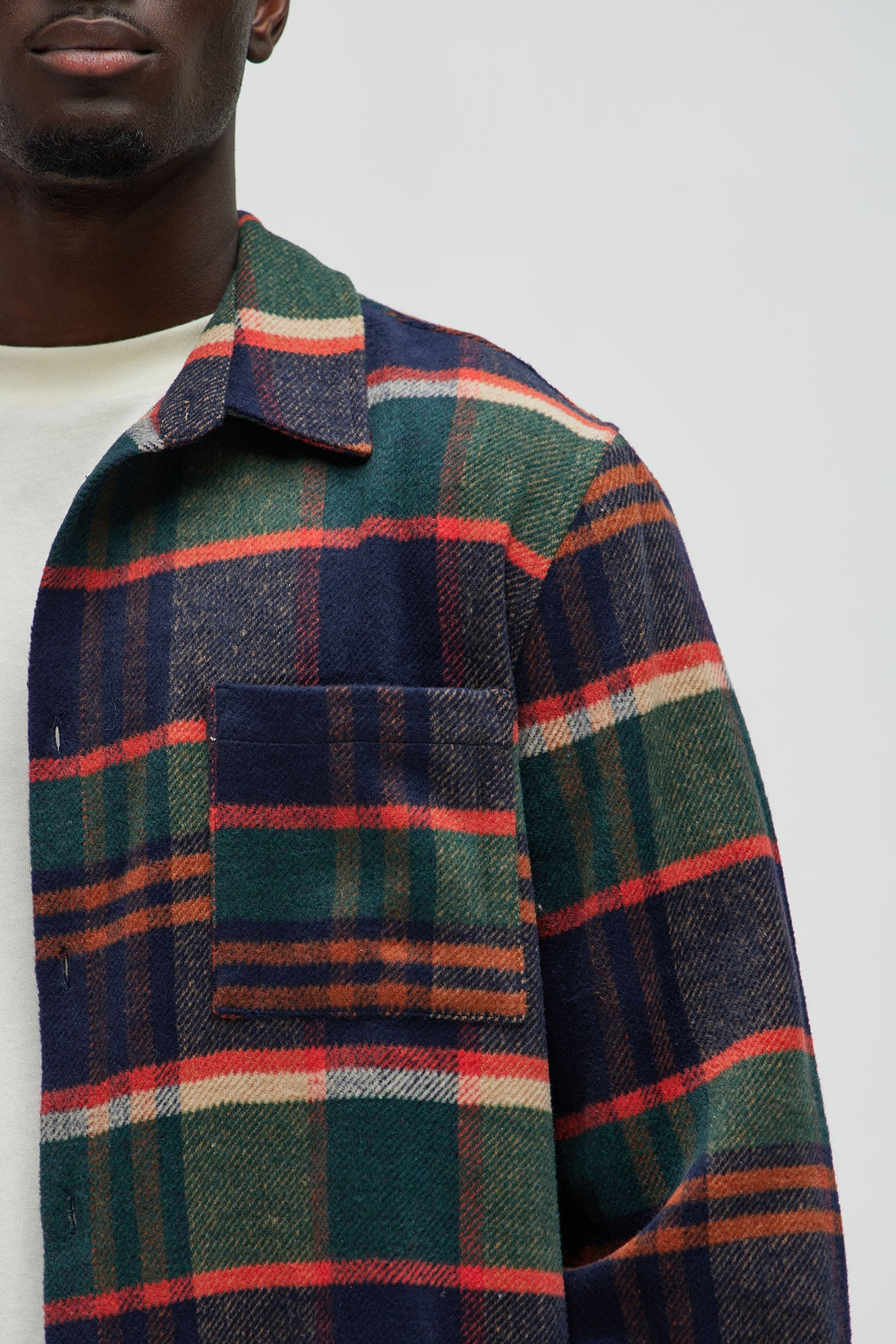 Zamora Flannel Button Up Shirt - Multi Color - Image 3