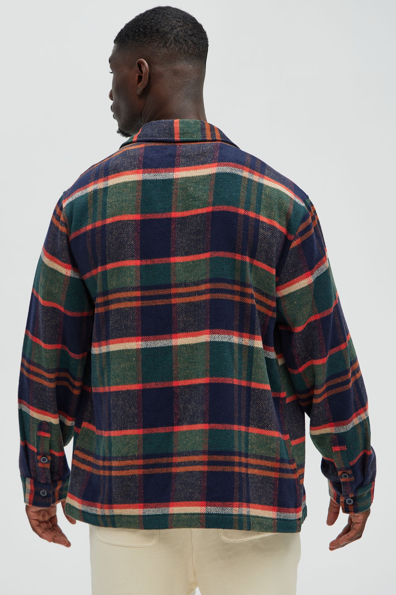 Zamora Flannel Button Up Shirt - Multi Color - Image 4