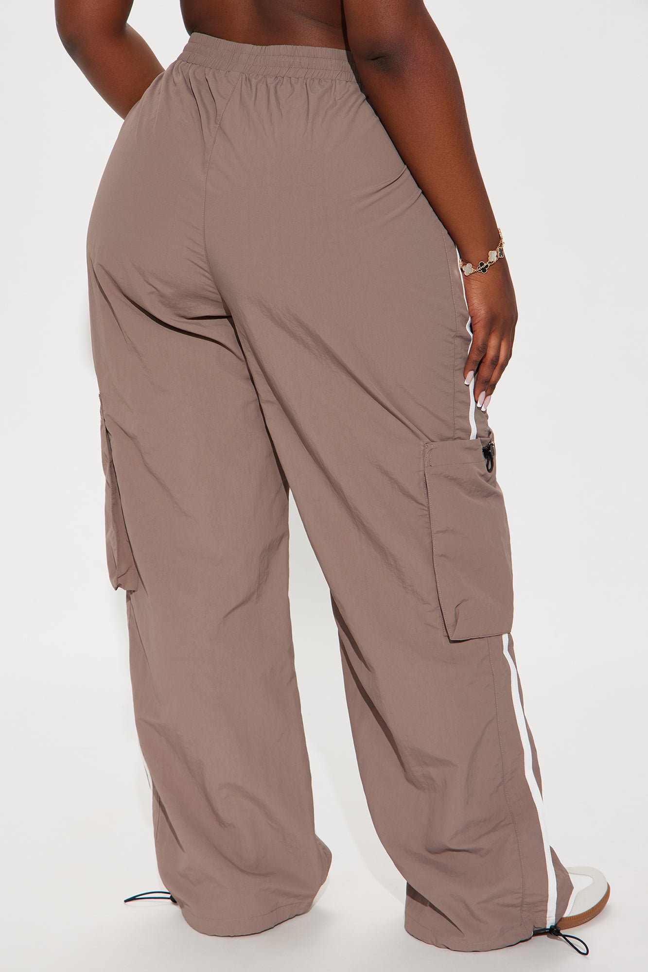 Go Faster Windbreaker Track Pant - Charcoal/combo - Image 7