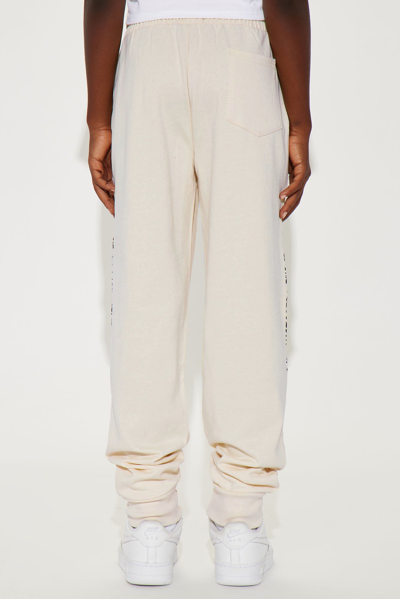 Mini California Warriors Fleece Jogger Pant - Sand - Image 5