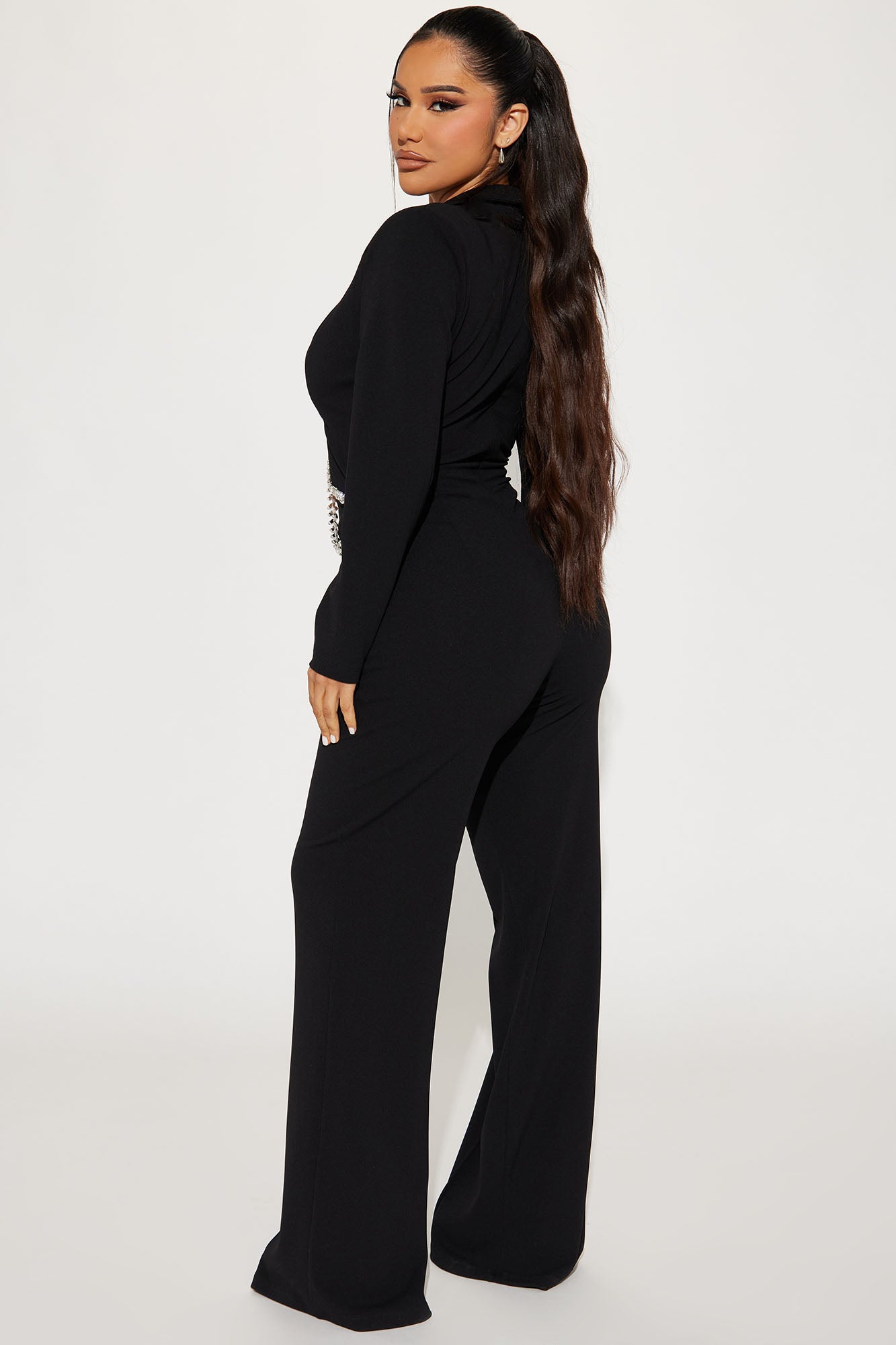 Sweet Nights Jumpsuit - Black - Image 3