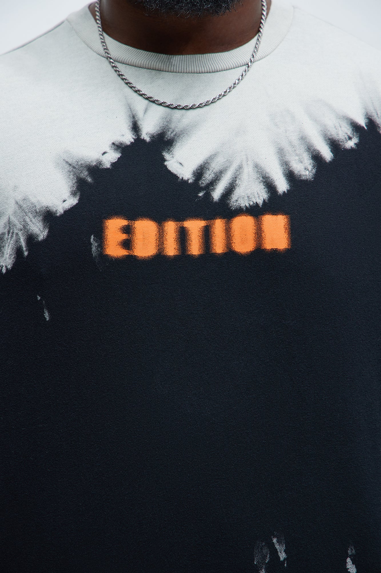 Blurred Edition Fleece Short Sleeve Tee - Black/combo - Image 7