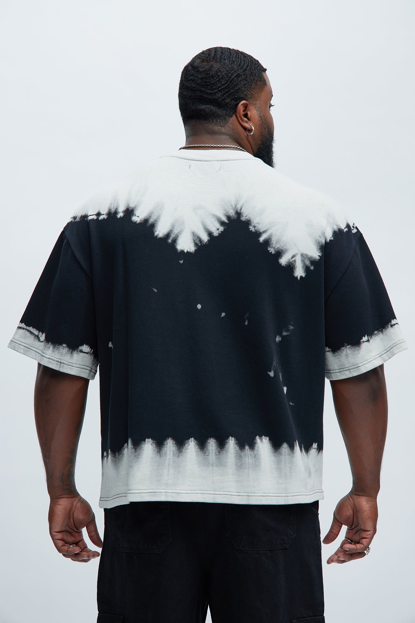 Blurred Edition Fleece Short Sleeve Tee - Black/combo - Image 8