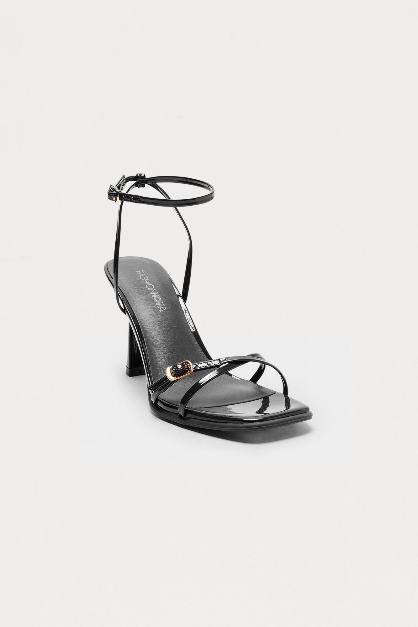 Roma Buckle Heels - Black - Image 3