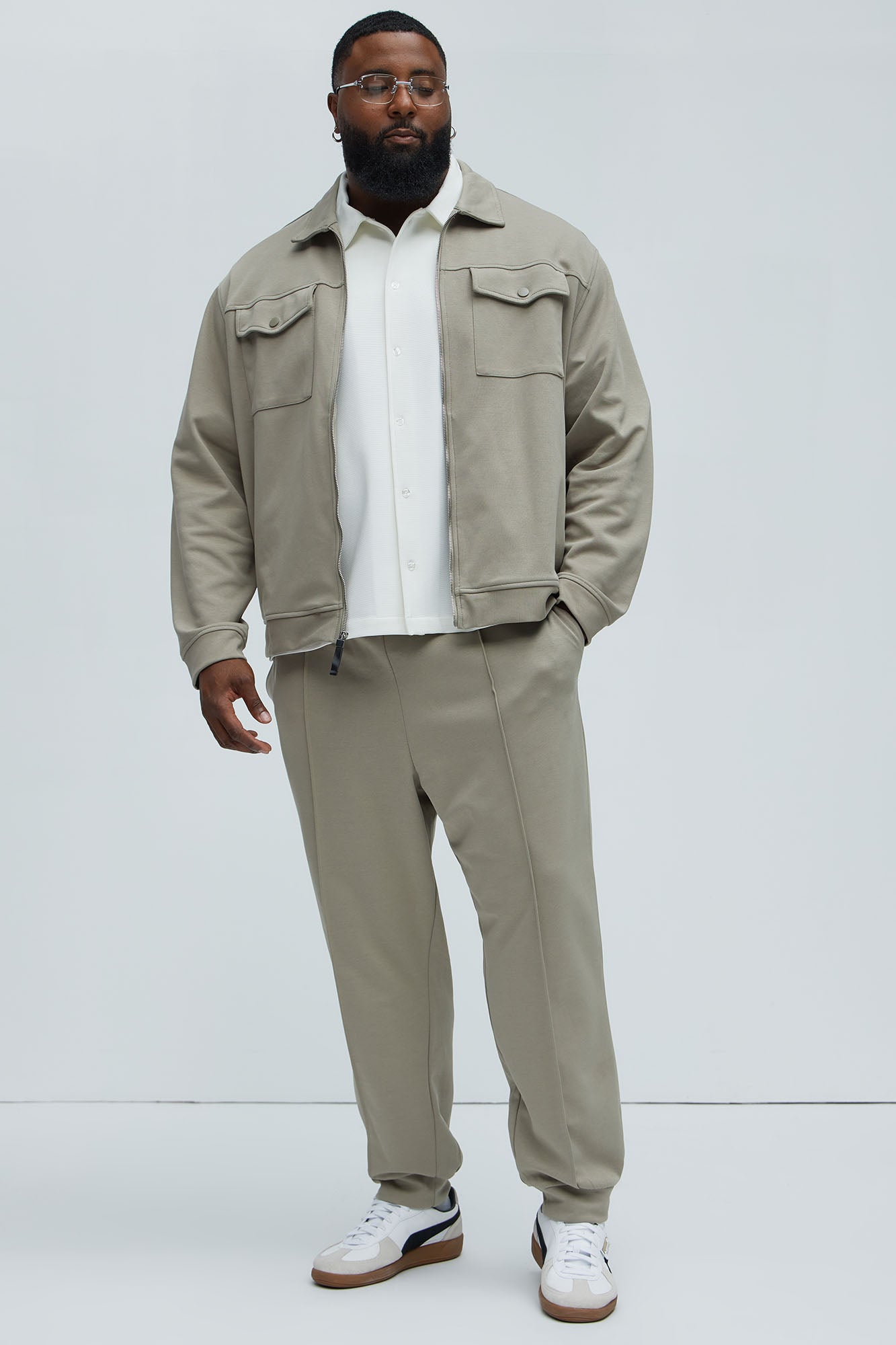 Ryan Interlock Work Jacket - Green - Image 6