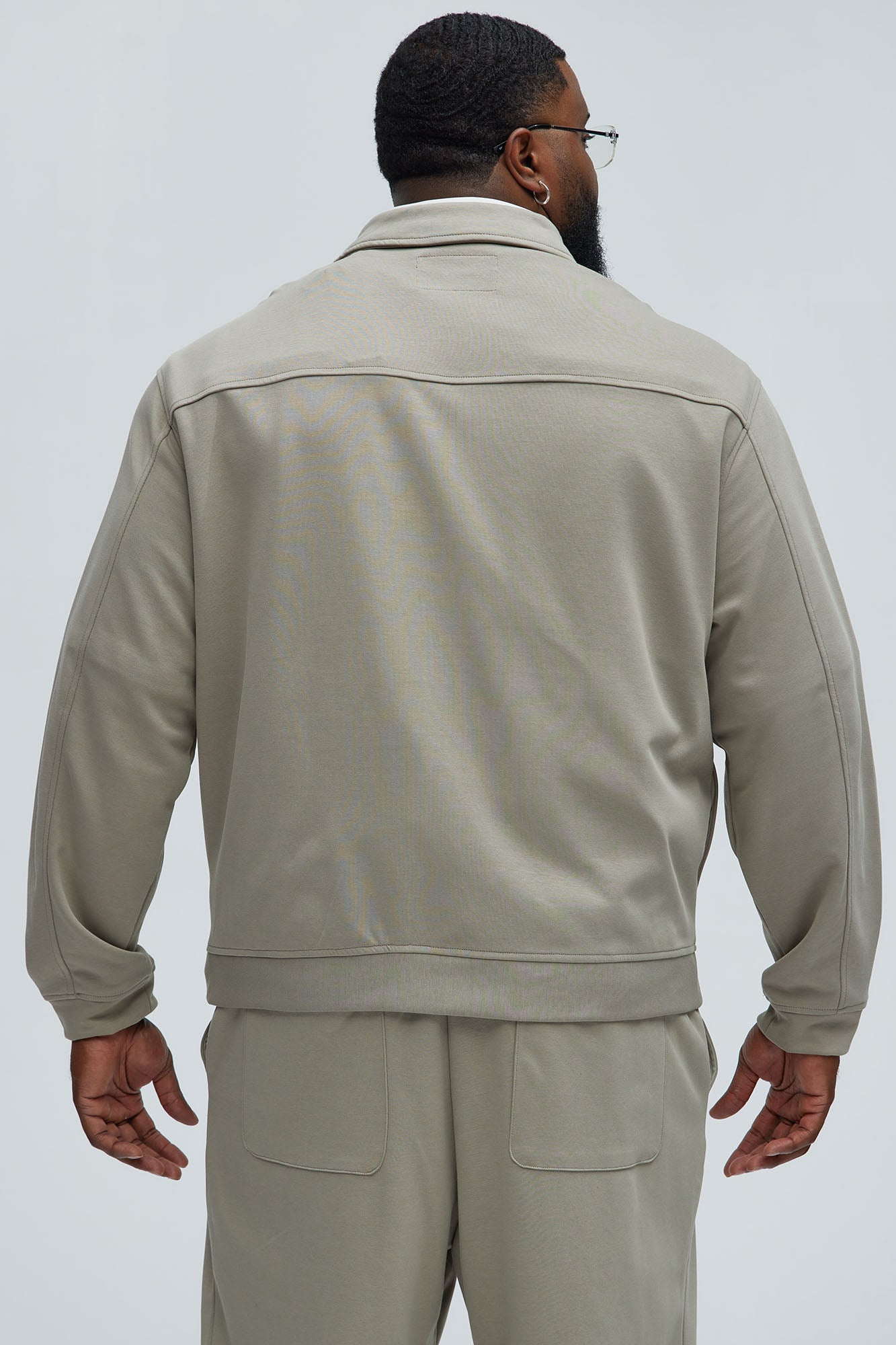 Ryan Interlock Work Jacket - Green - Image 8