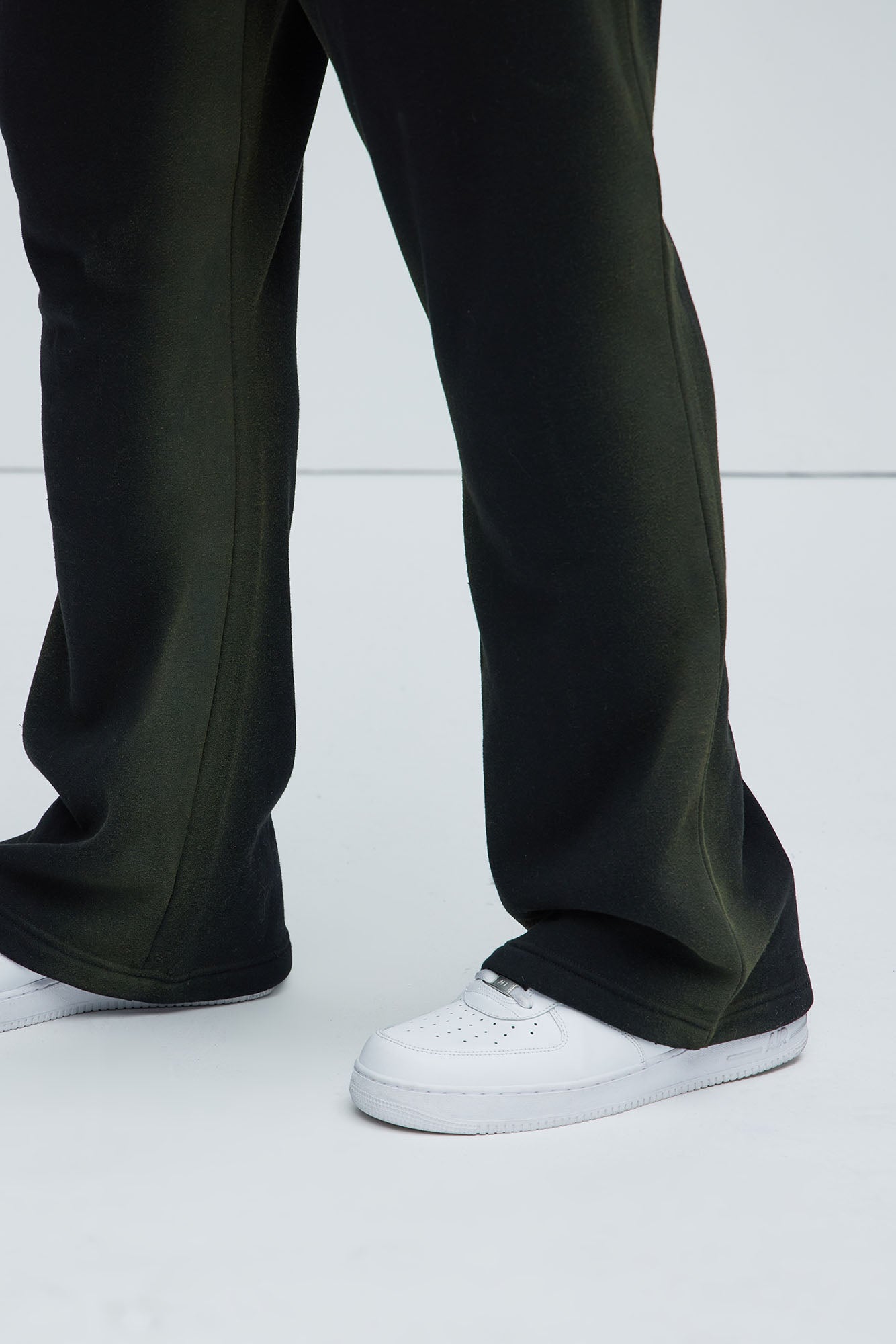 Tyson Blurred Lines Skinny Flare Sweatpants - Black - Image 8