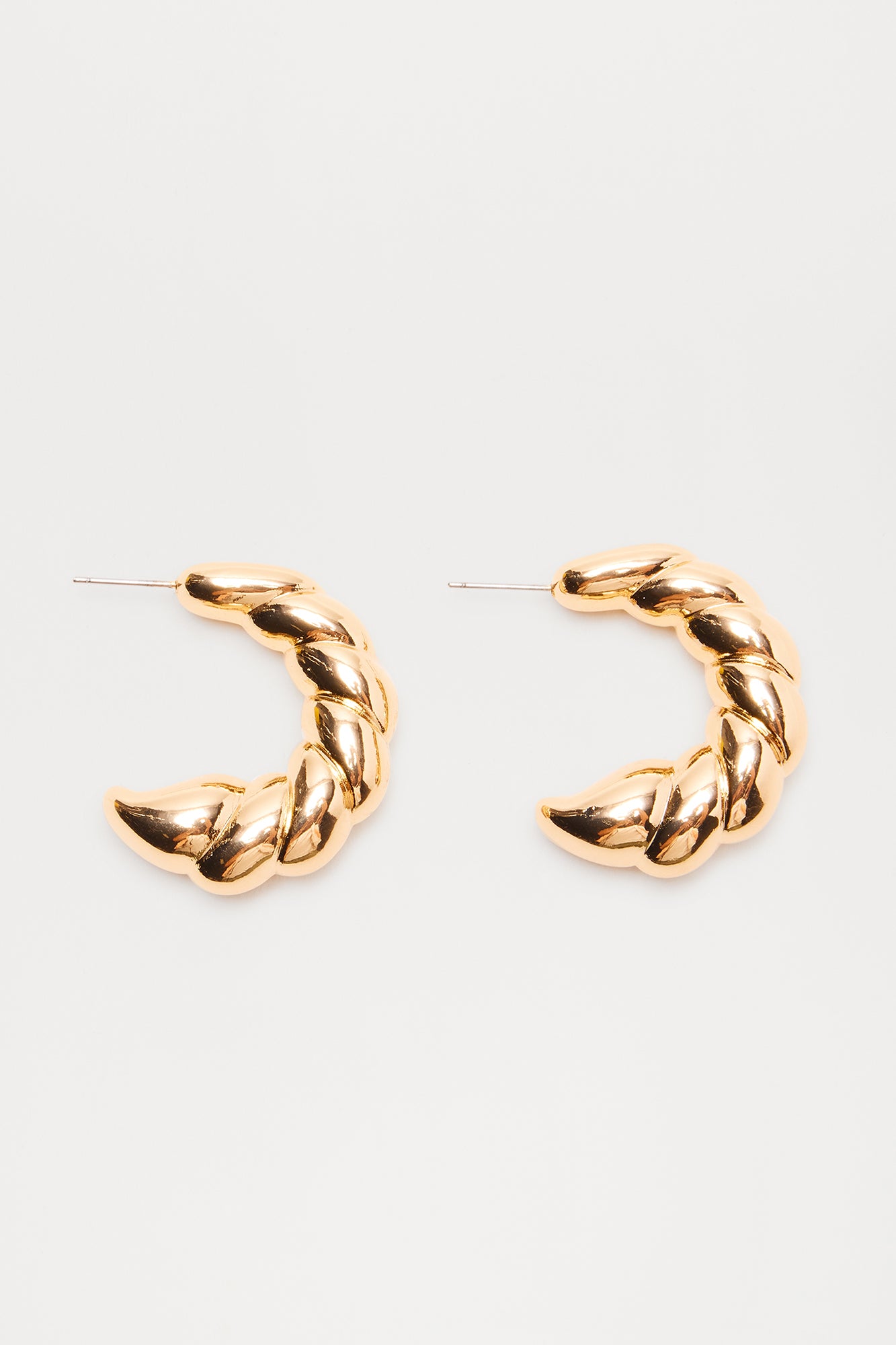 Verona Hoop Earrings - Gold - Image 3