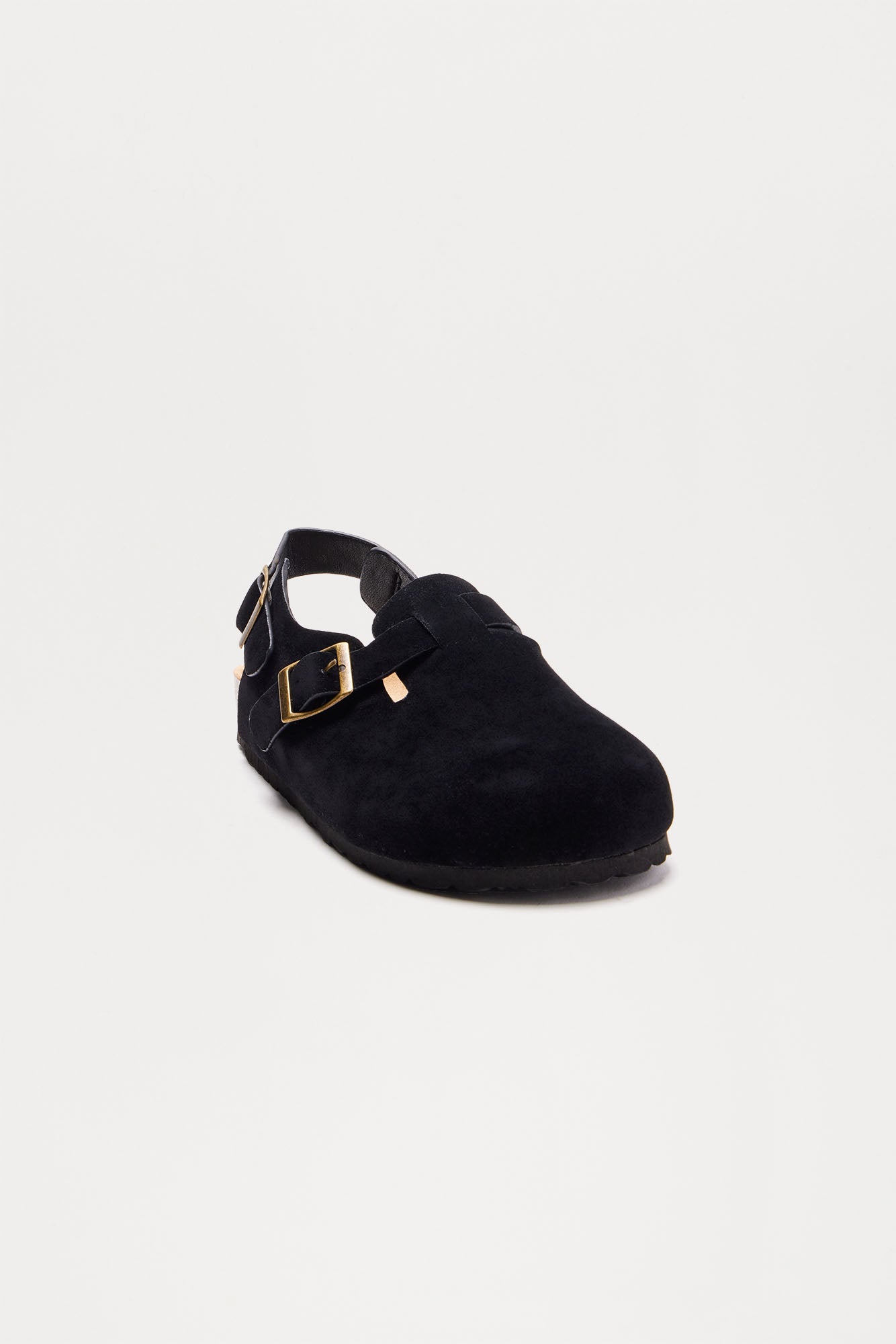 Fletcher Buckle Slides - Black - Image 3