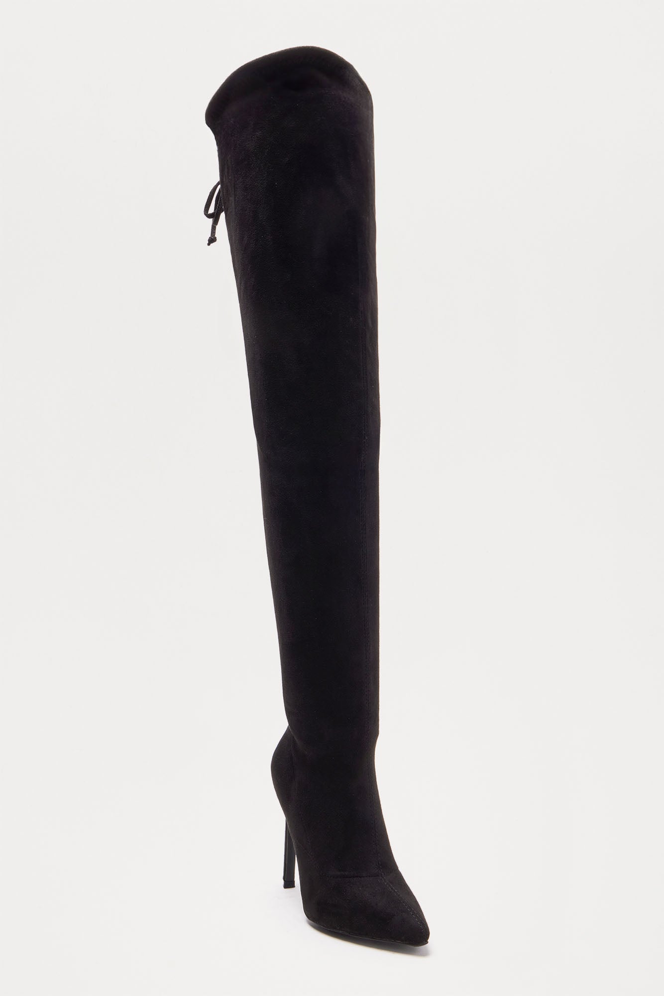 Vicky Over The Knee Boot - Black - Image 5