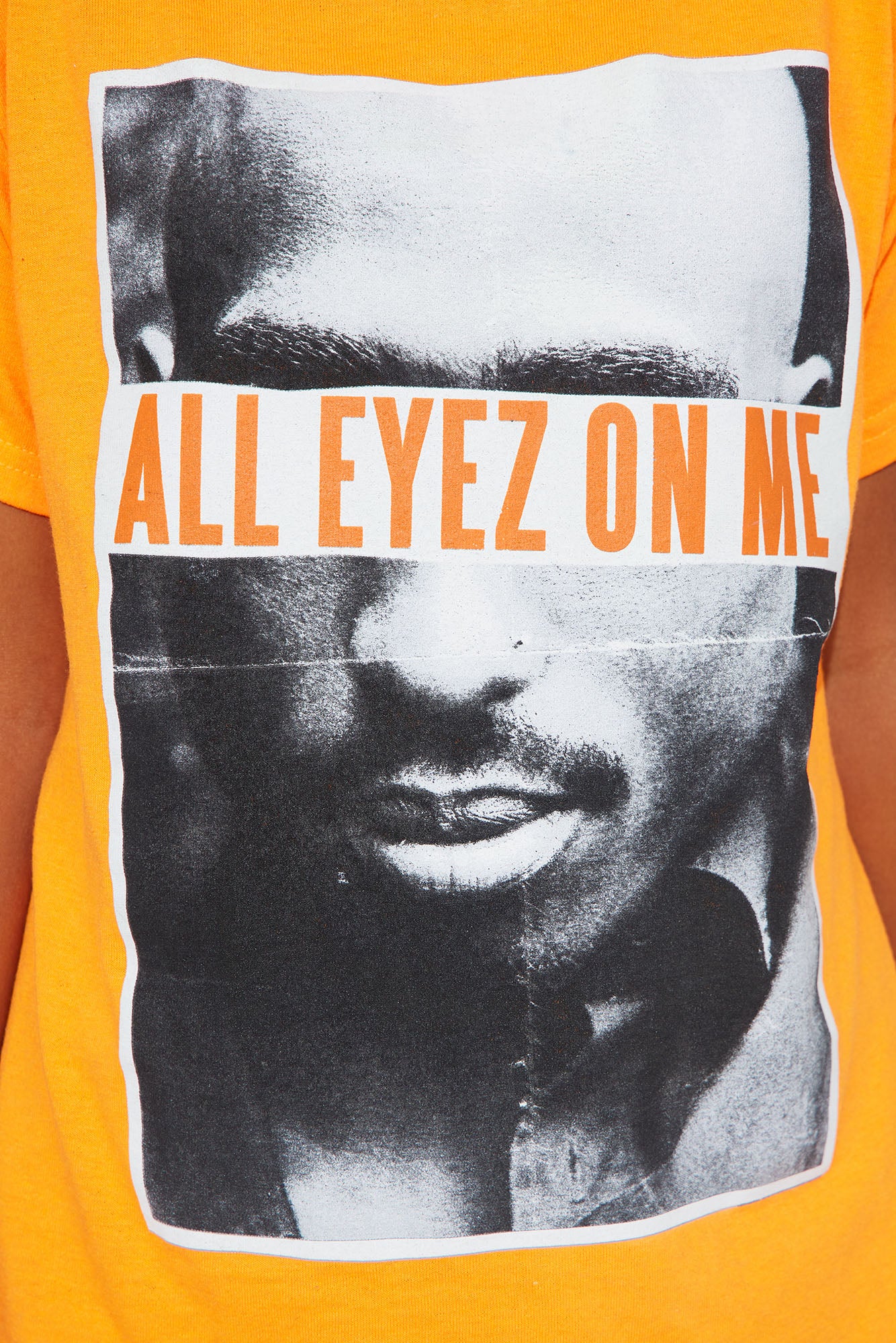 Mini All Eyes On Me Top - Orange - Image 5