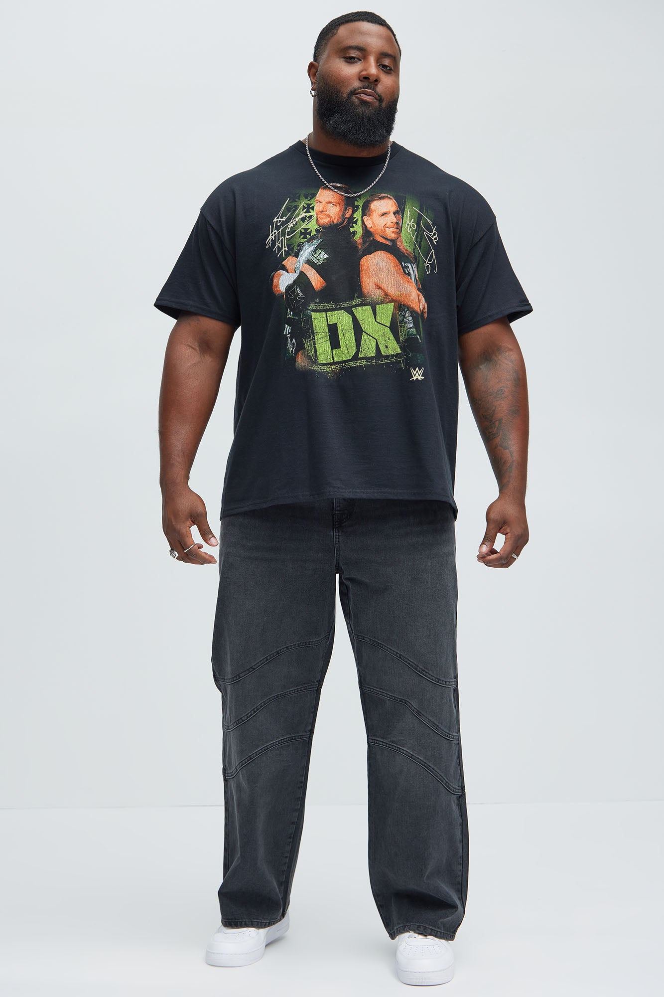 WWE D Generation X Short Sleeve Tee - Black - Image 6