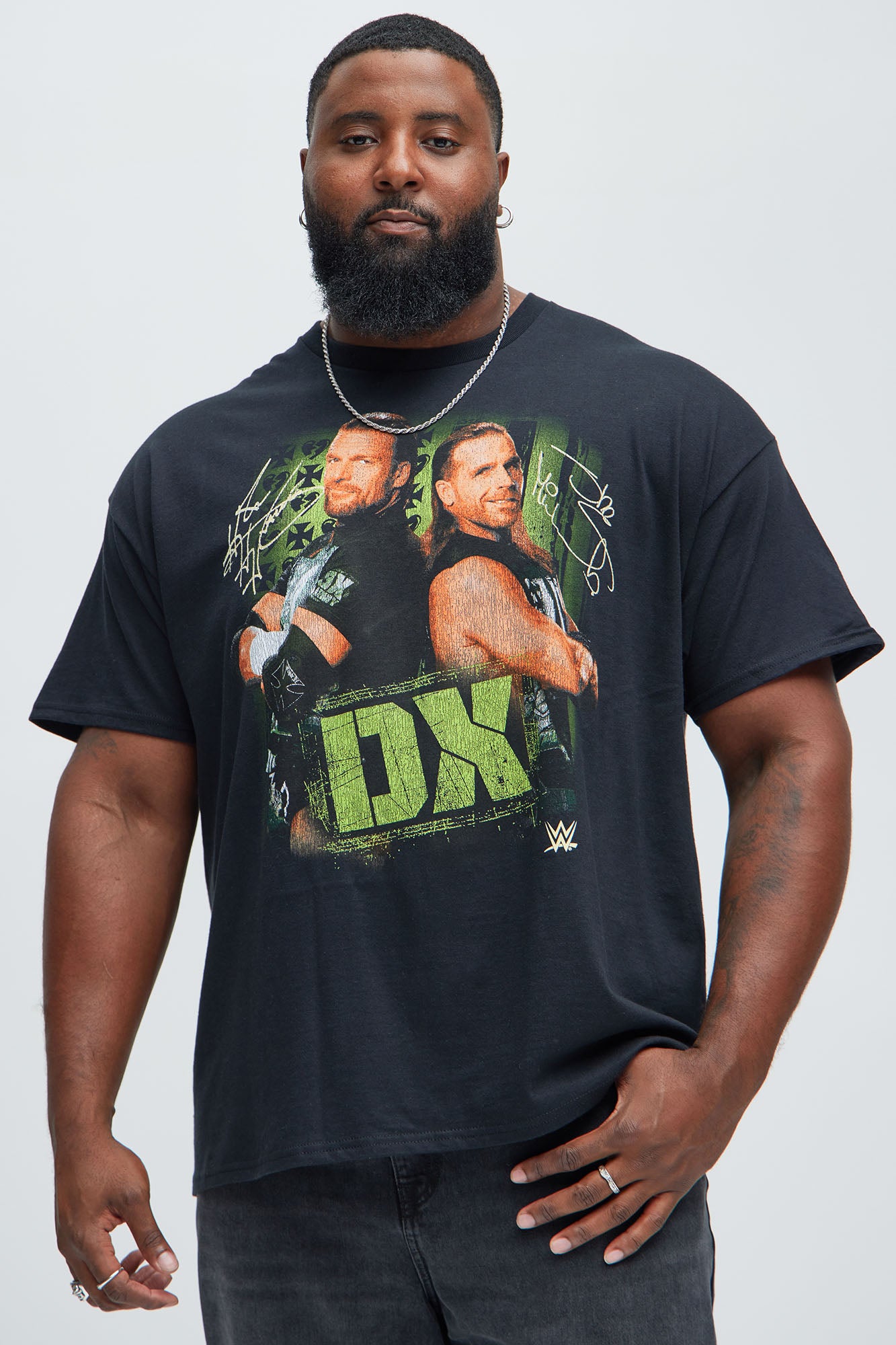 WWE D Generation X Short Sleeve Tee - Black - Image 5