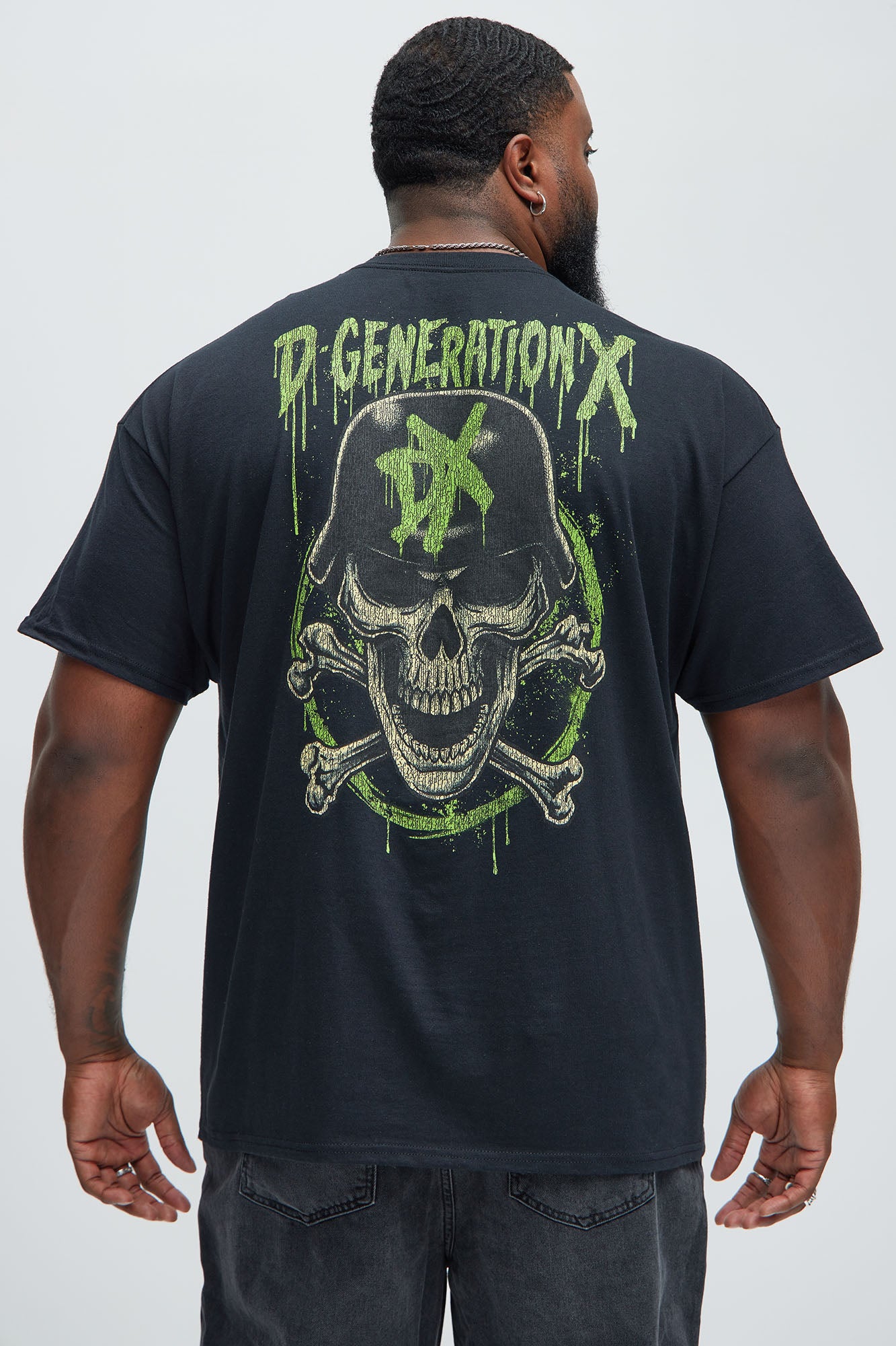 WWE D Generation X Short Sleeve Tee - Black - Image 7
