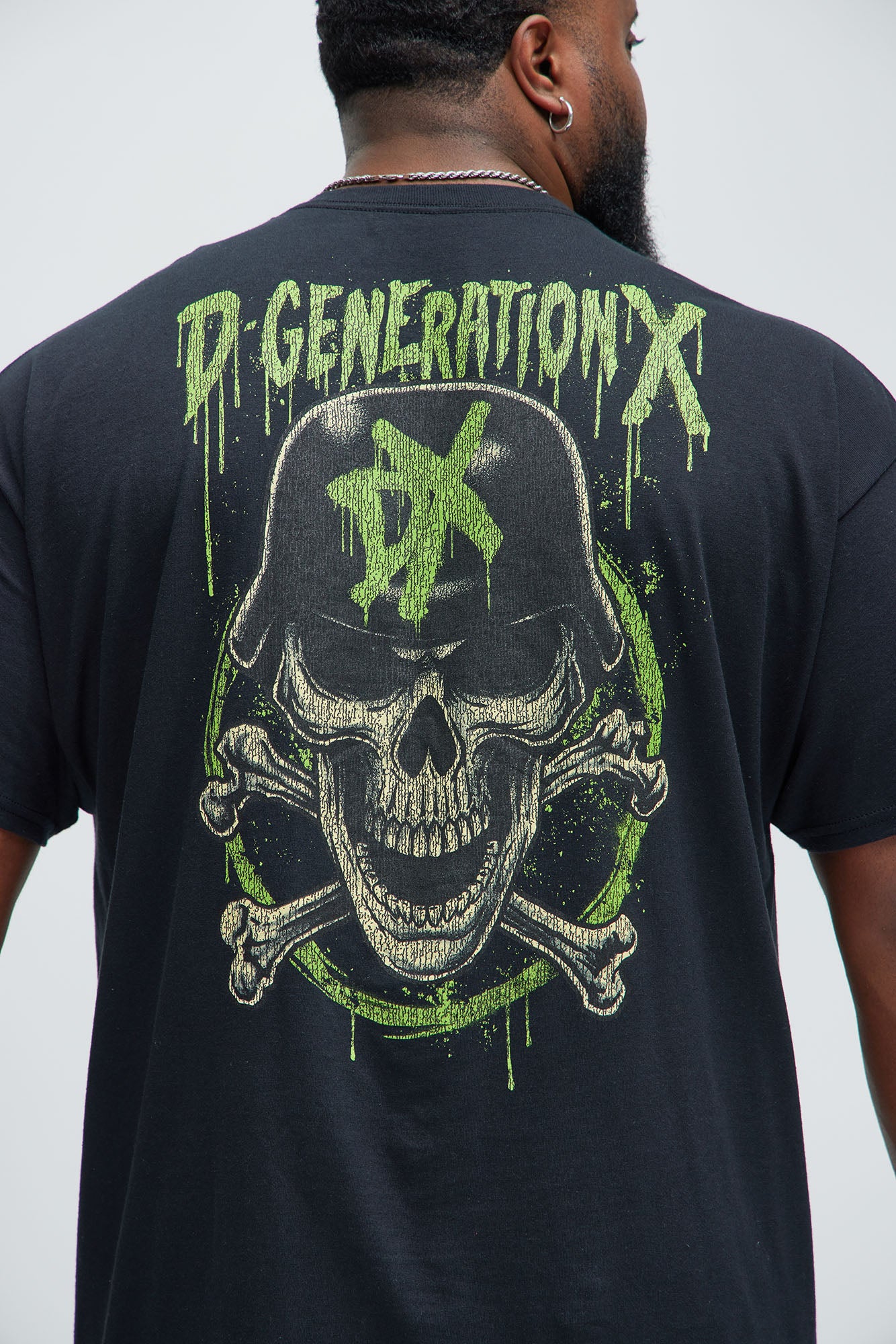 WWE D Generation X Short Sleeve Tee - Black - Image 9