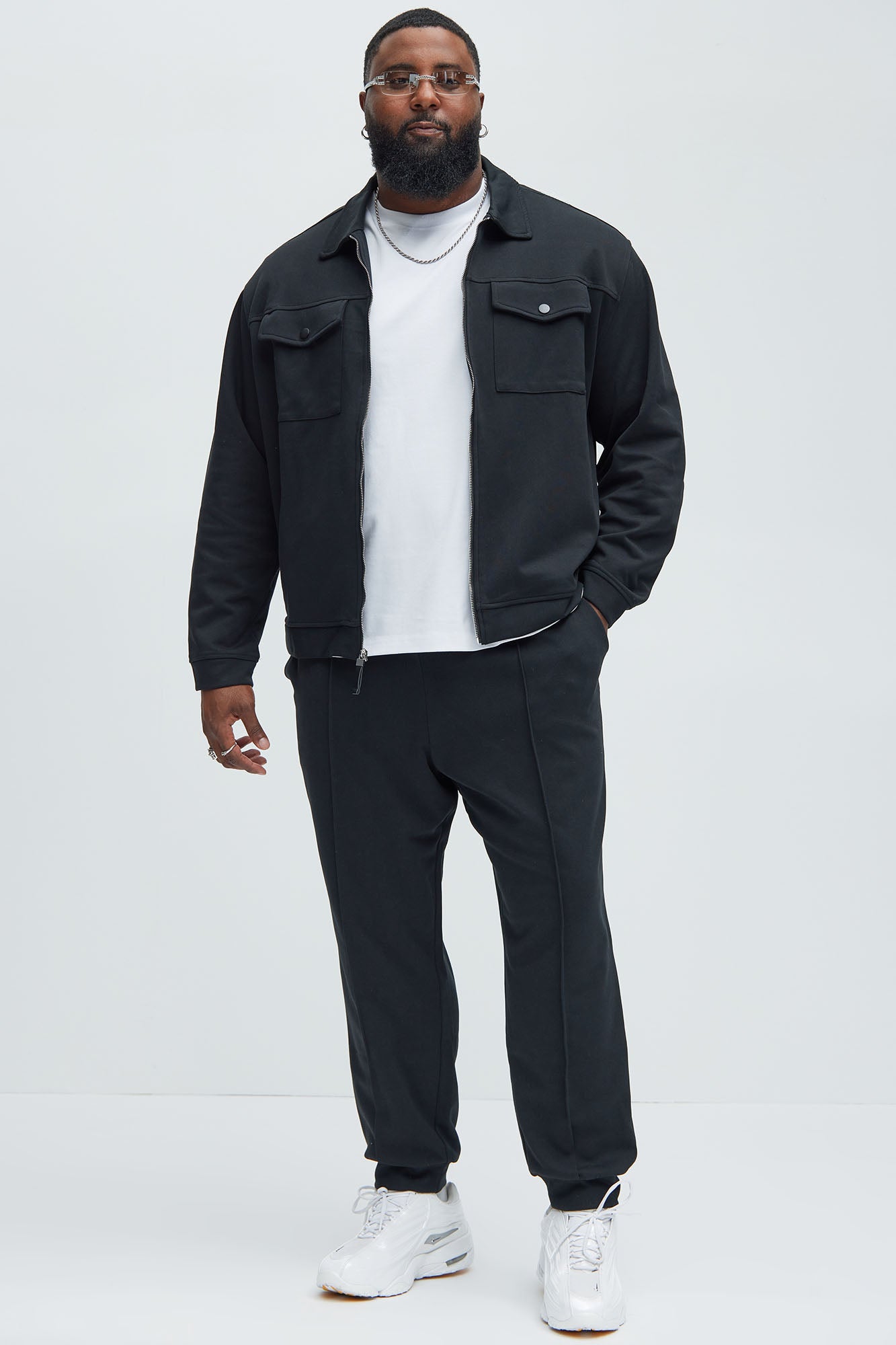 Ryan Interlock Work Jacket - Black - Image 6