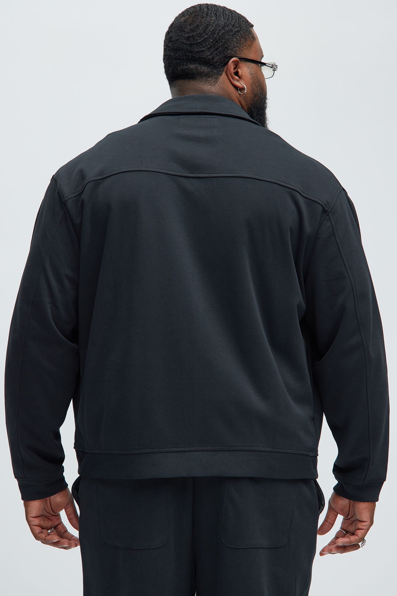 Ryan Interlock Work Jacket - Black - Image 7