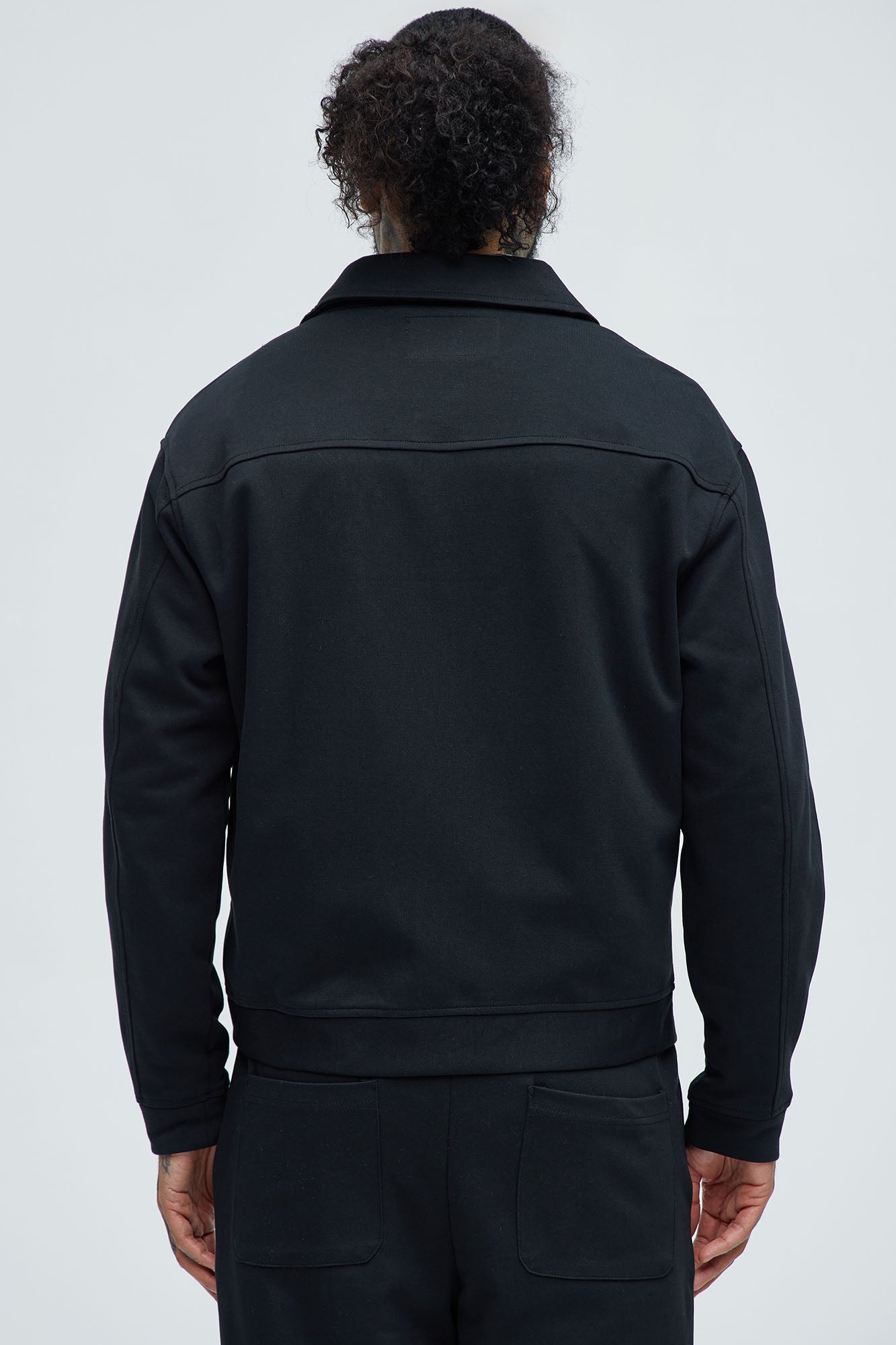 Ryan Interlock Work Jacket - Black - Image 4