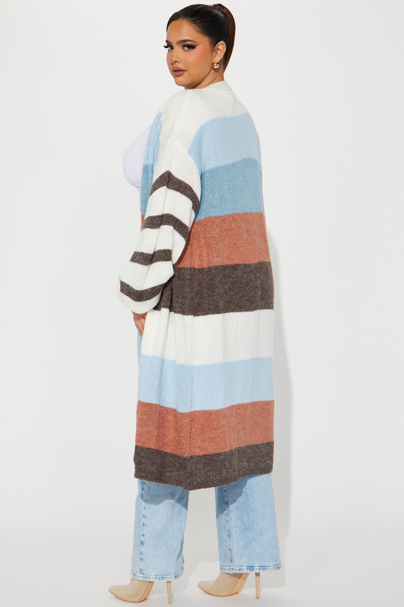 Still Need You Striped Cardigan - Multi Color - Image 6