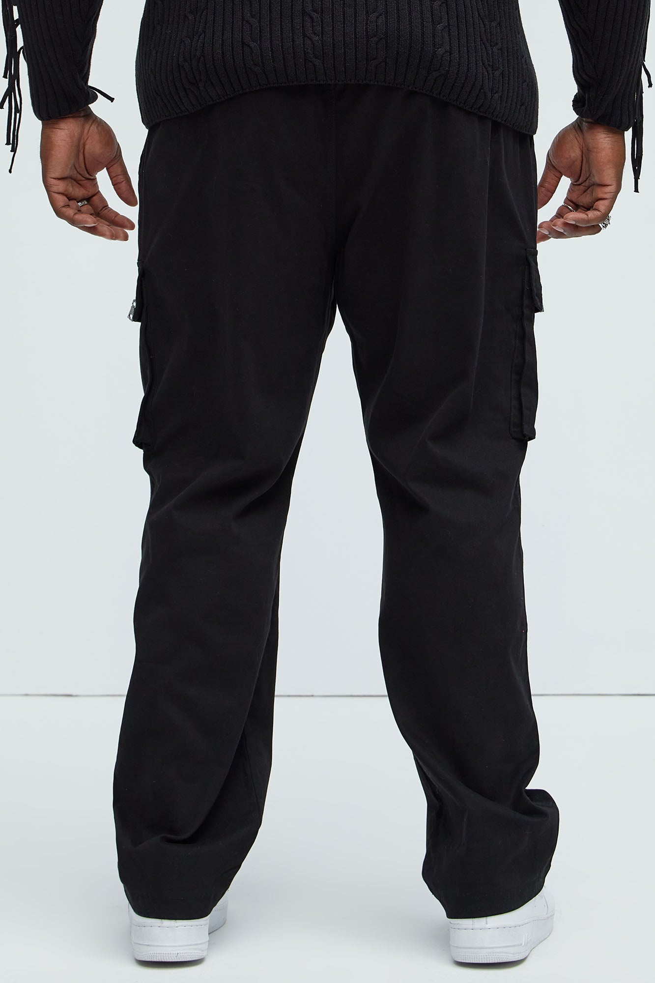 Walk it Slim Cargo Pants - Black - Image 10
