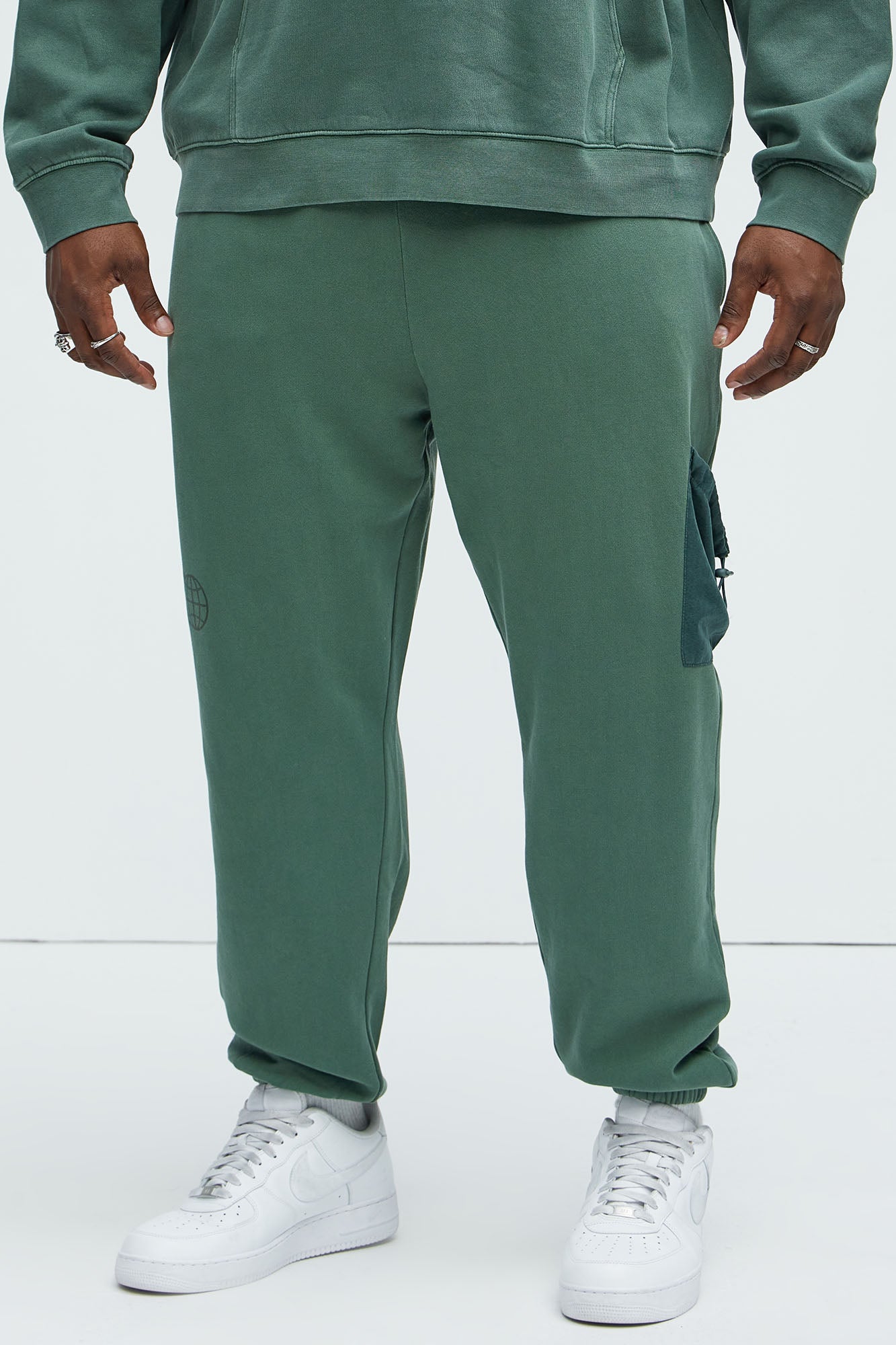 Check The Vibes Jogger - Olive - Image 7