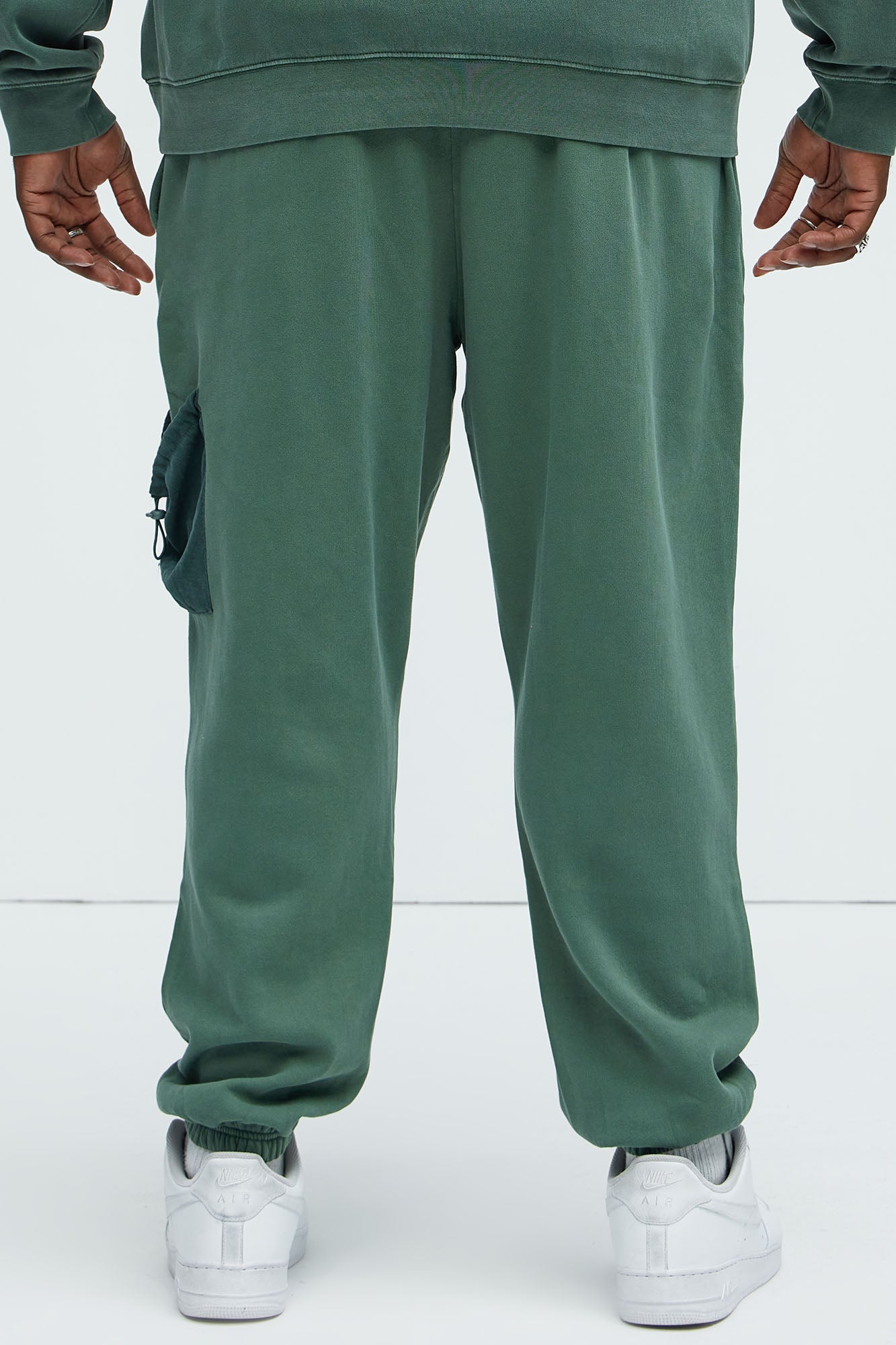 Check The Vibes Jogger - Olive - Image 8