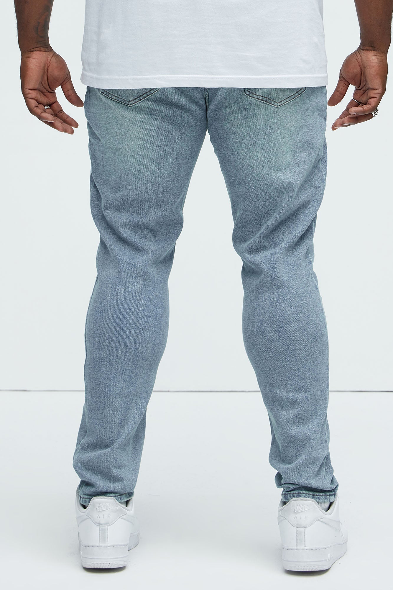 Cornell Distressed Skinny Jeans - Vintage Wash - Image 8